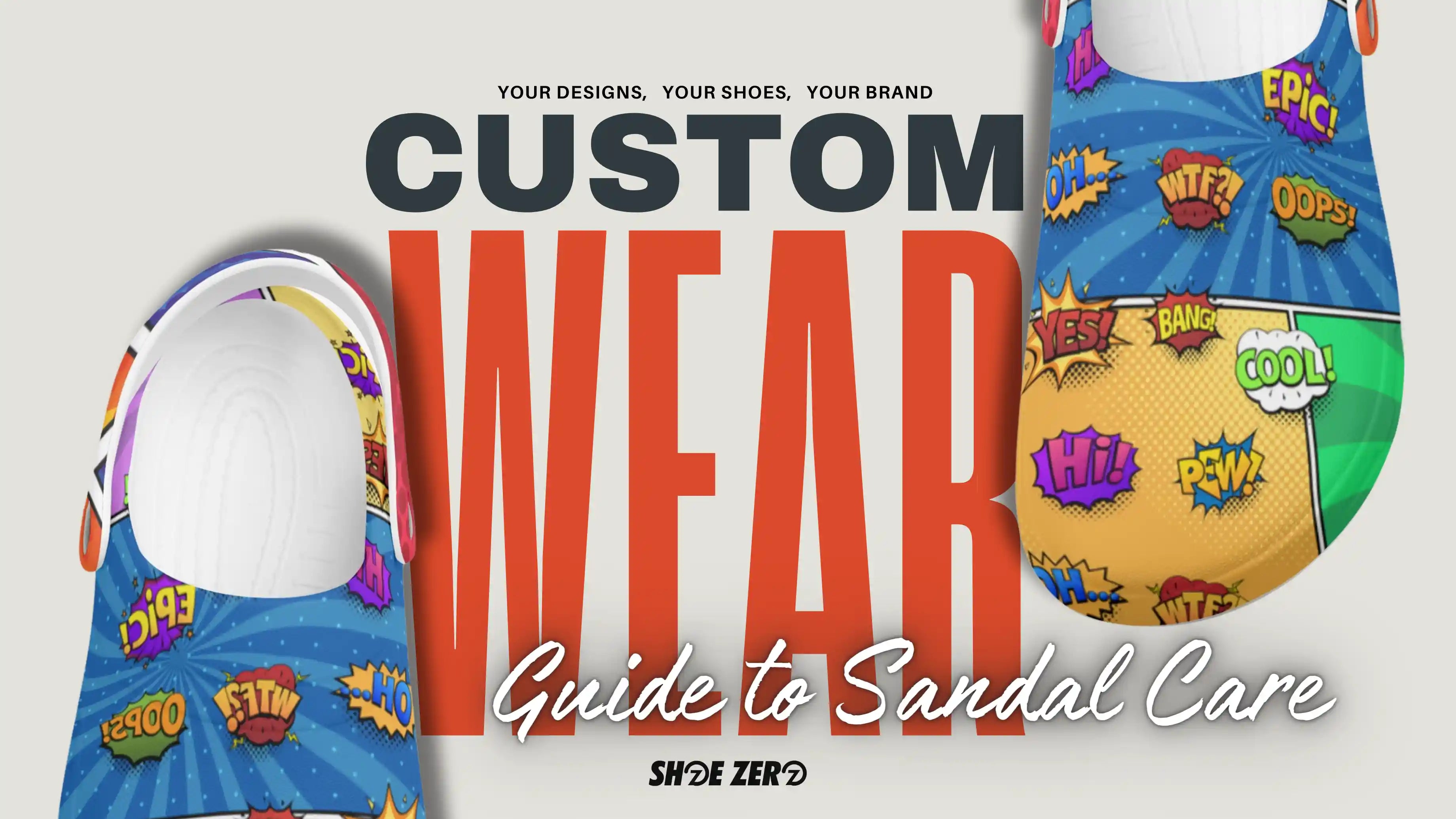 How to Clean Your Custom Sandals