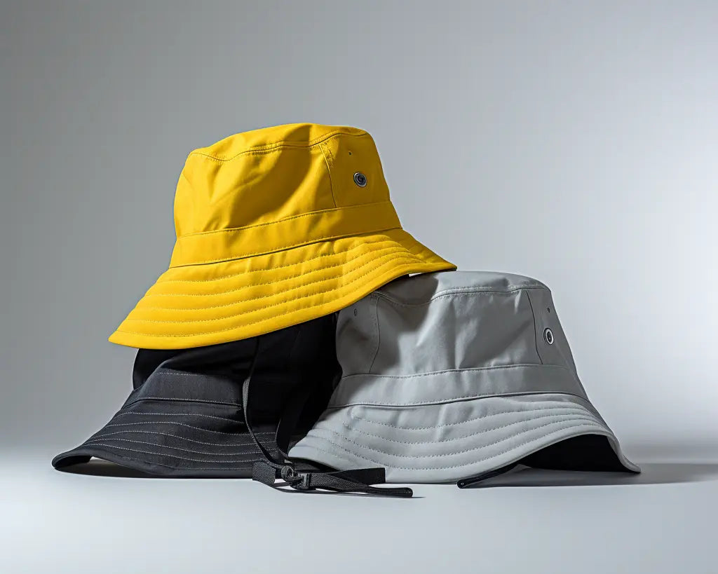 Black Yellow Flower Bucket Hat, Reversible Bucket Hat, One Size Hat, Unisex Hat, Women Summer Hat, Men Summer Hat, Women Hat