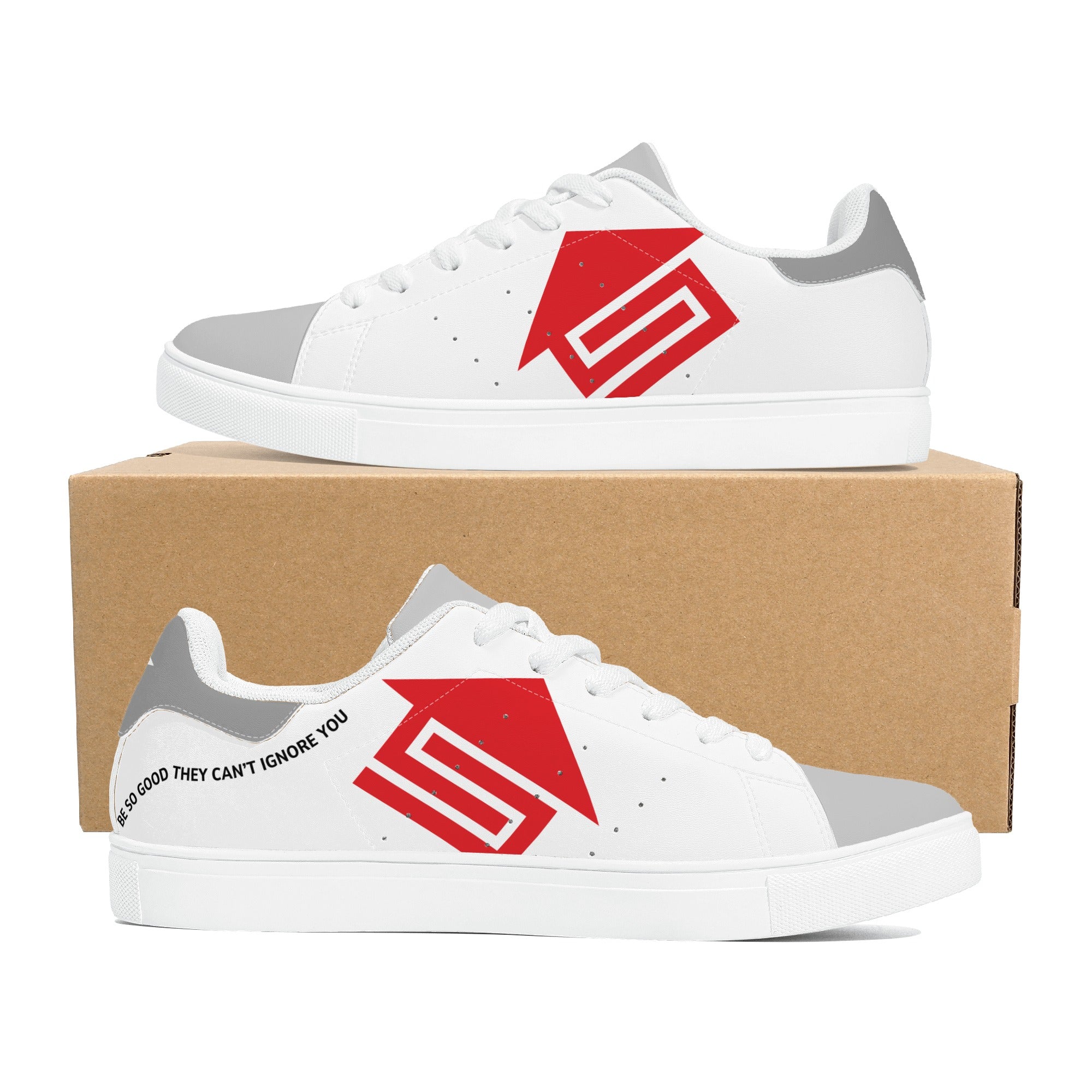 Supreme Lending (Golden Goose Dupe) Company Branded Custom Sneakers | Shoe Zero