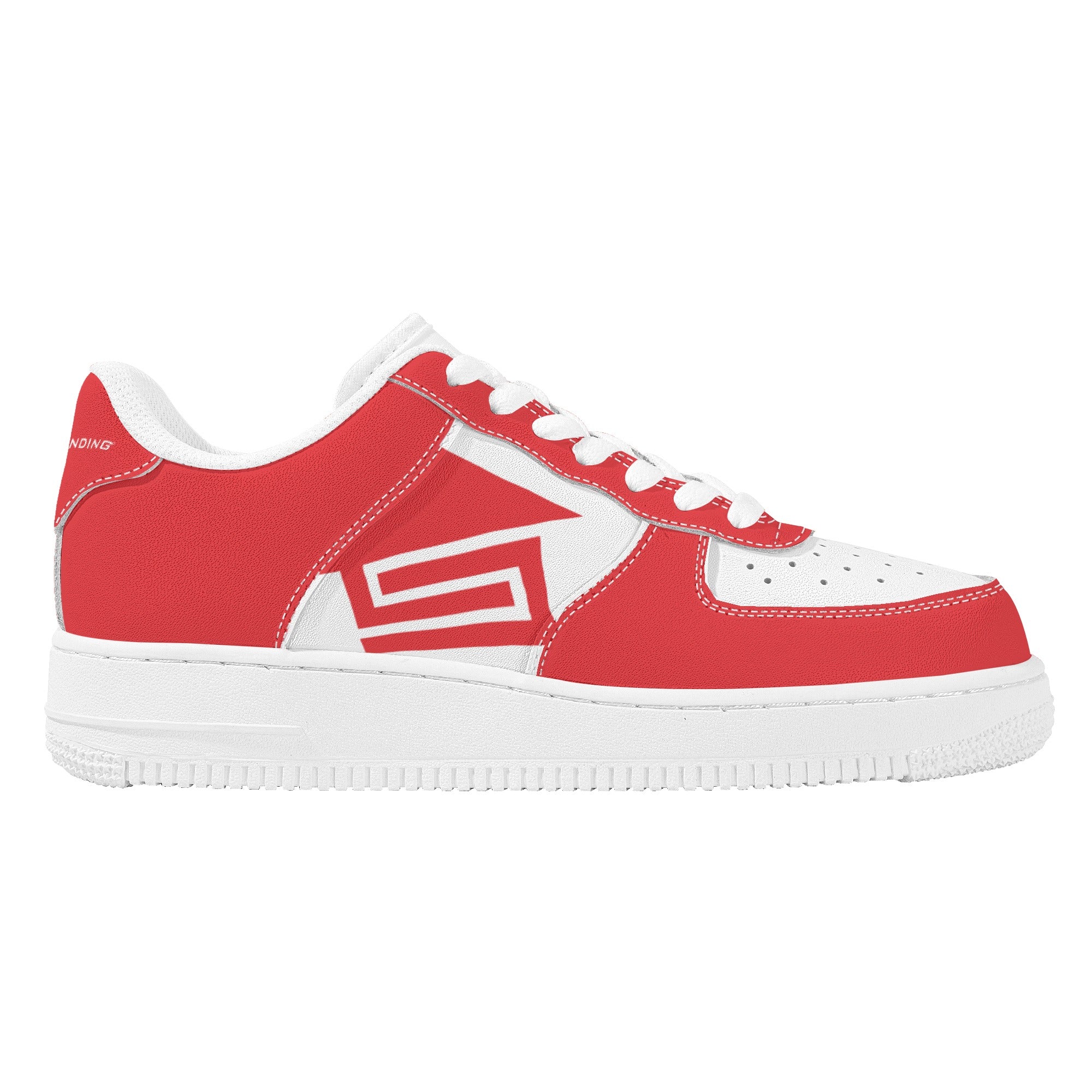 Supreme Lending (RED) | Company Branded Custom Sneakers | Shoe Zero