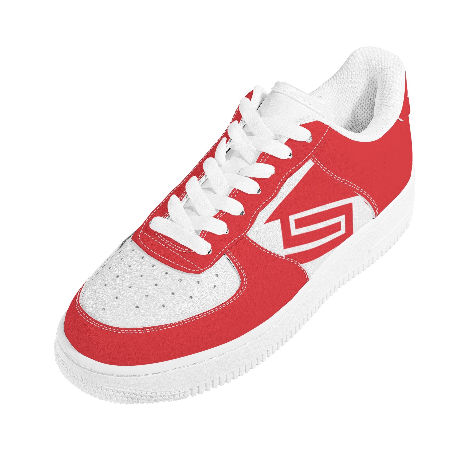 Supreme Lending (RED) | Company Branded Custom Sneakers | Shoe Zero