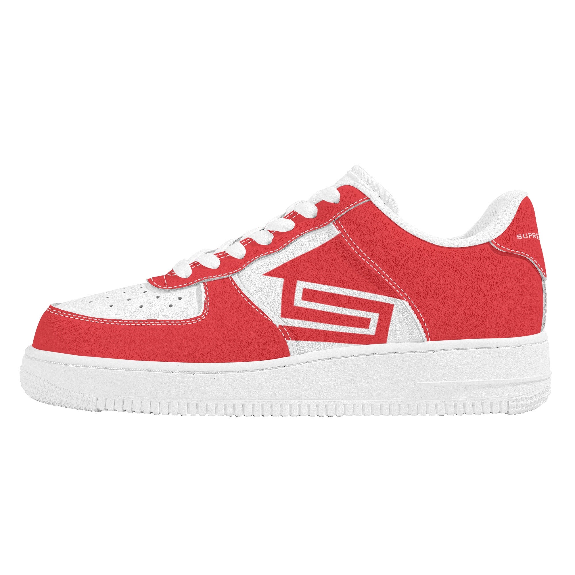 Supreme Lending (RED) | Company Branded Custom Sneakers | Shoe Zero