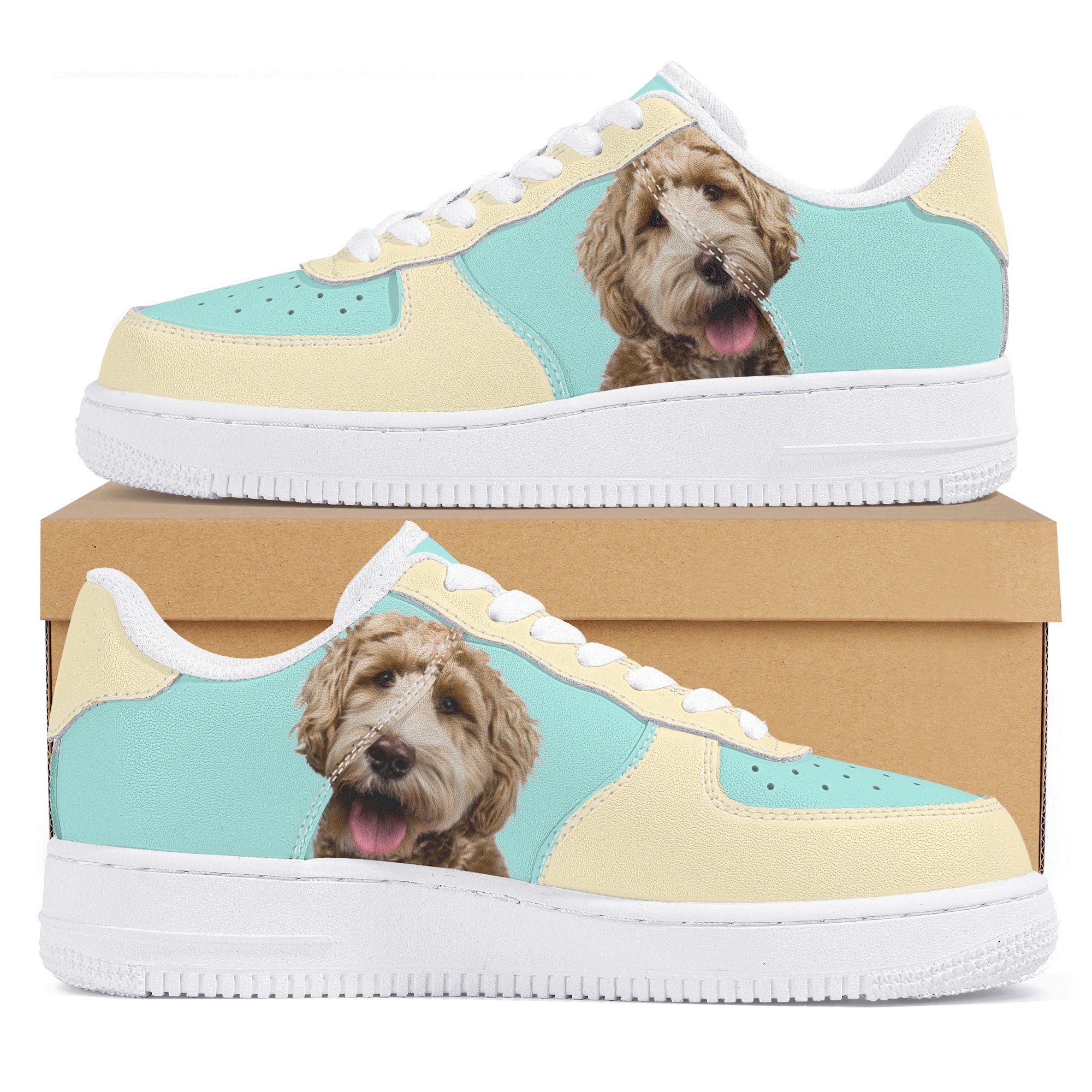 Cute Dog Shoes | Pet-Dog Themed Customized Sneakers | Shoe Zero