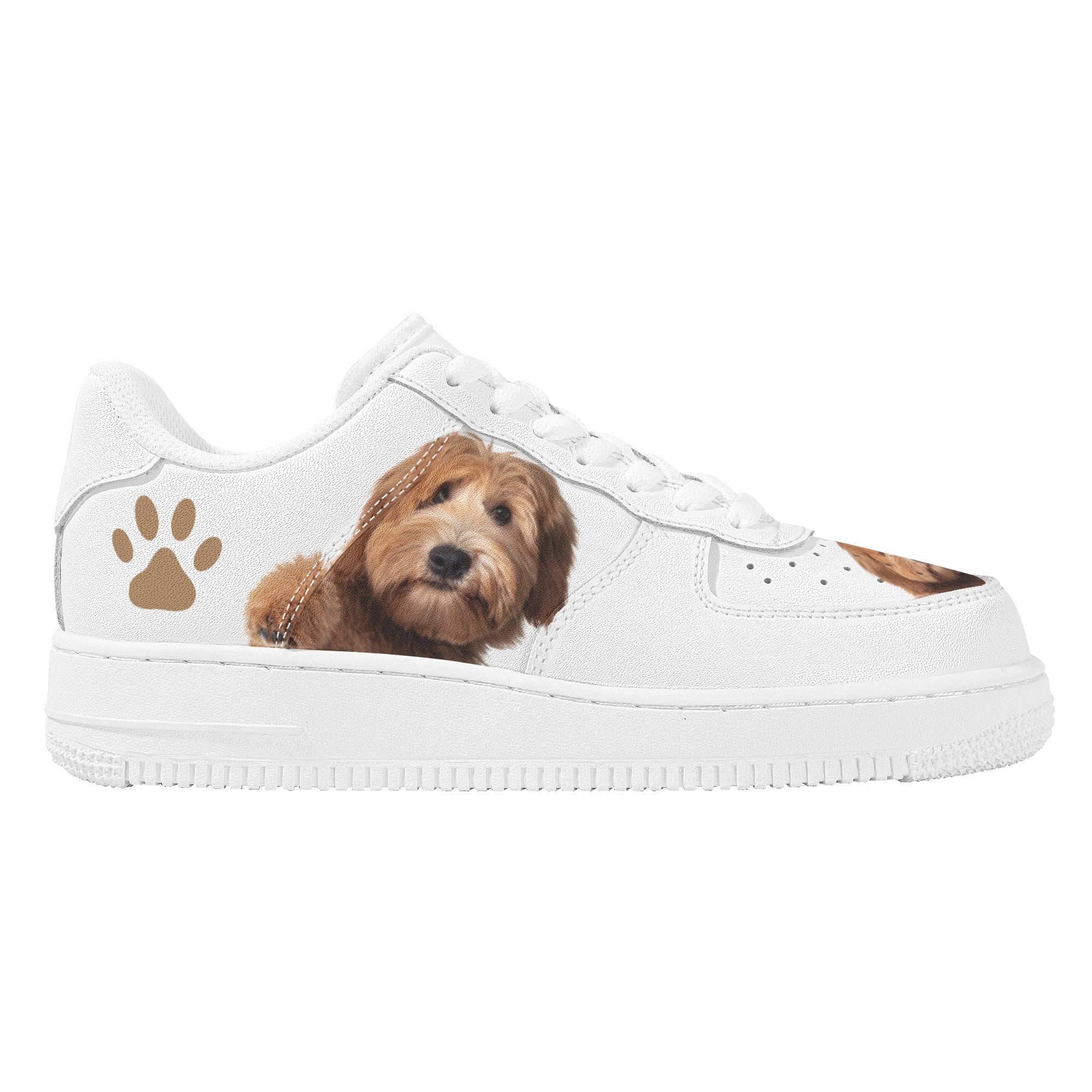 Curious Dog Shoes | Pet-Dog Themed Customized Sneakers | Shoe Zero