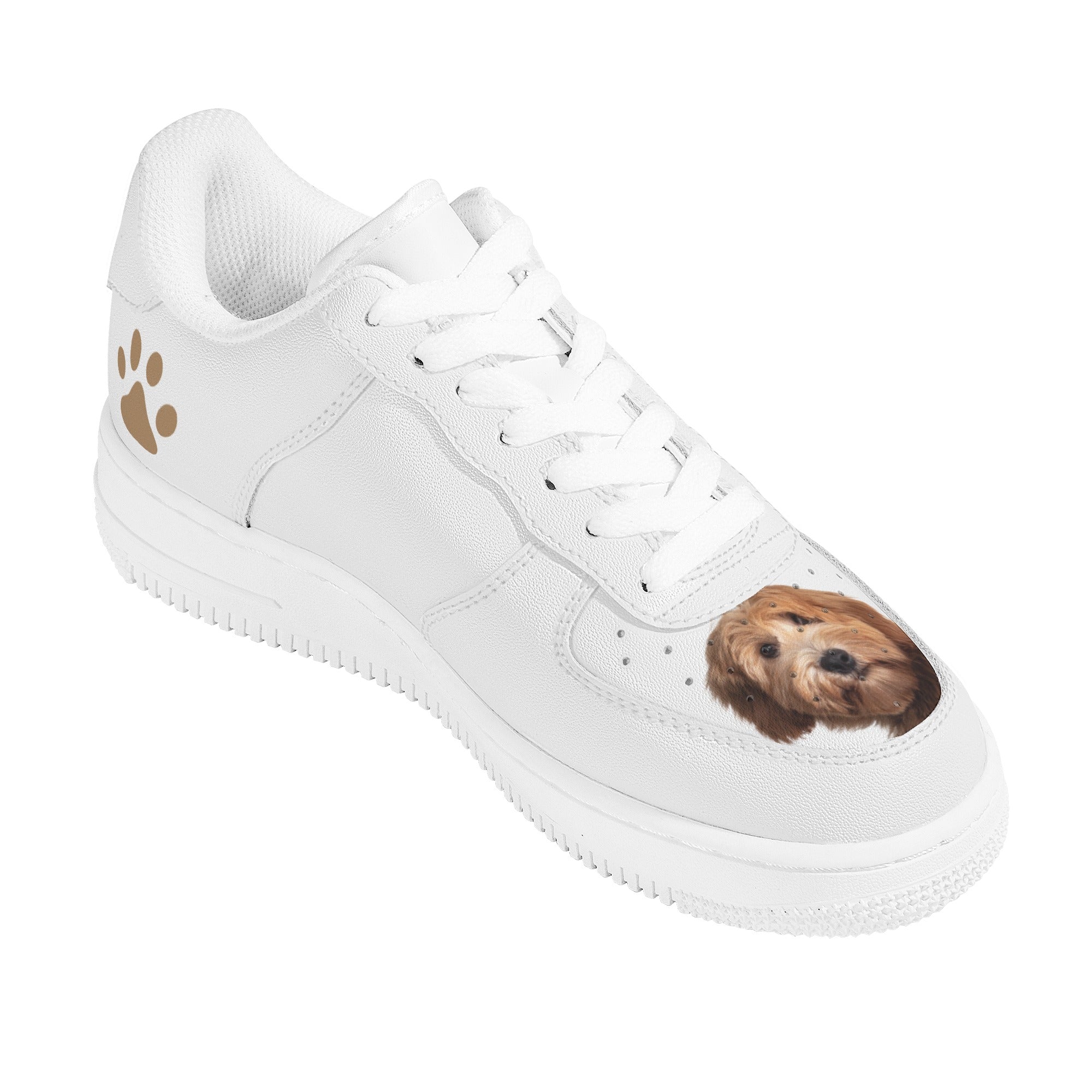 Curious Dog Shoes | Pet-Dog Themed Customized Sneakers | Shoe Zero