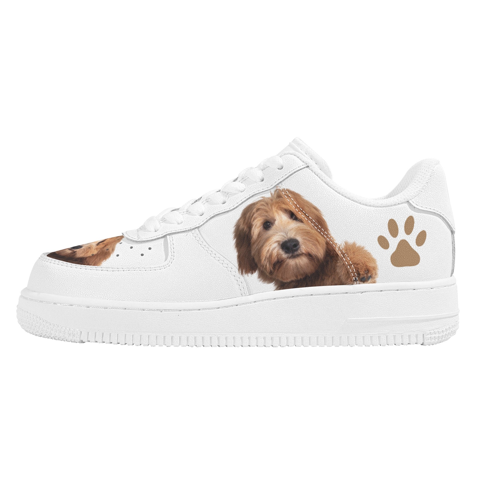 Curious Dog Shoes | Pet-Dog Themed Customized Sneakers | Shoe Zero