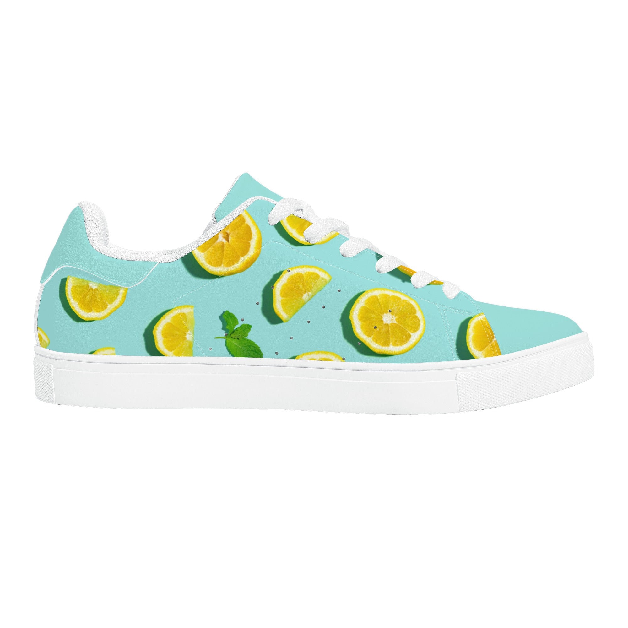 Collectable Lemon Shoes | Fruit Themed Customized Sneakers | Shoe Zero