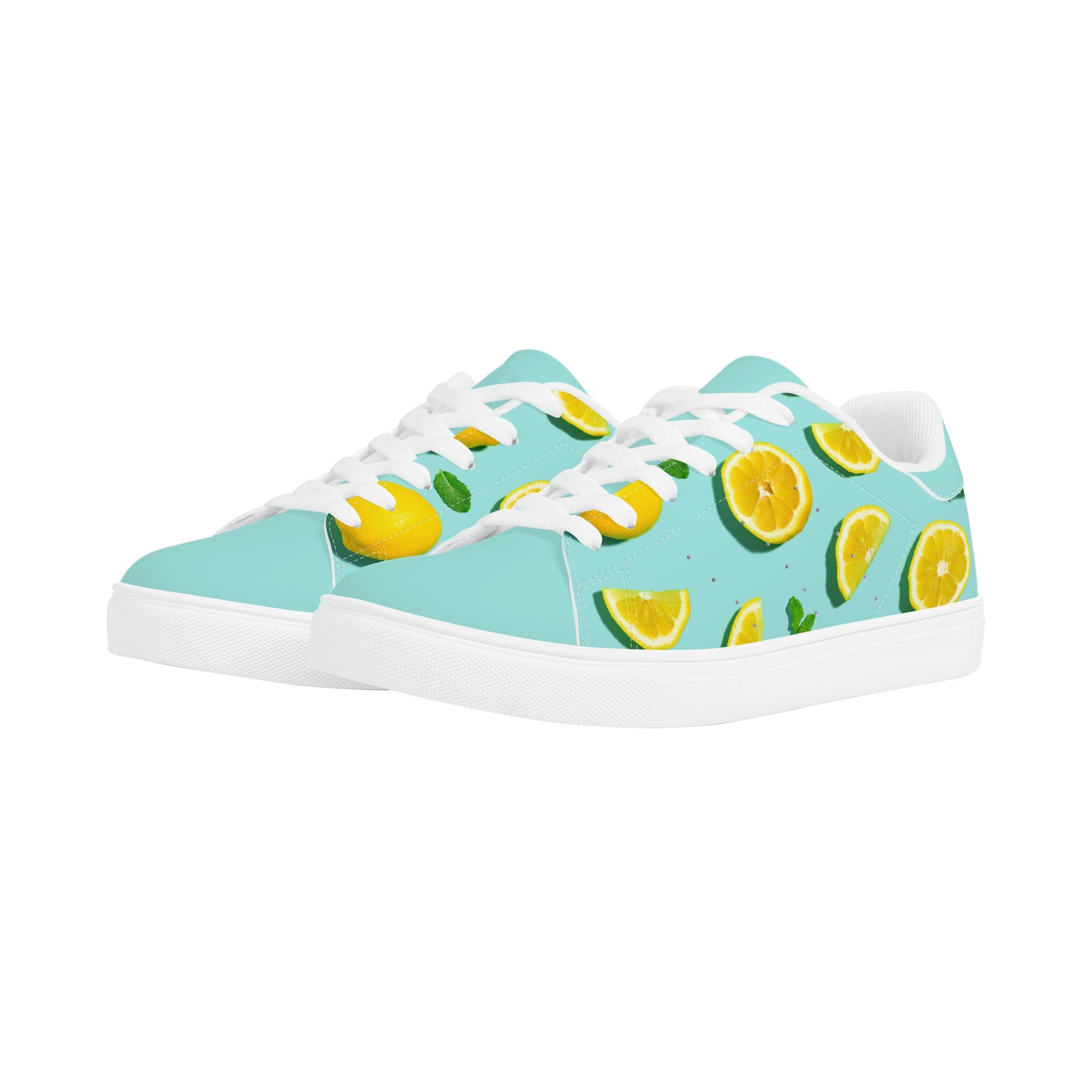 Collectable Lemon Shoes | Fruit Themed Customized Sneakers | Shoe Zero