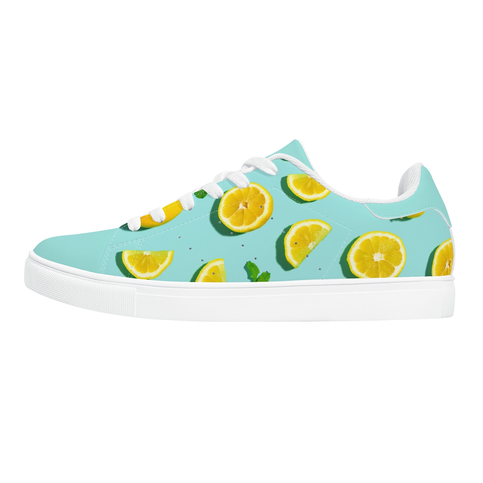 Collectable Lemon Shoes | Fruit Themed Customized Sneakers | Shoe Zero