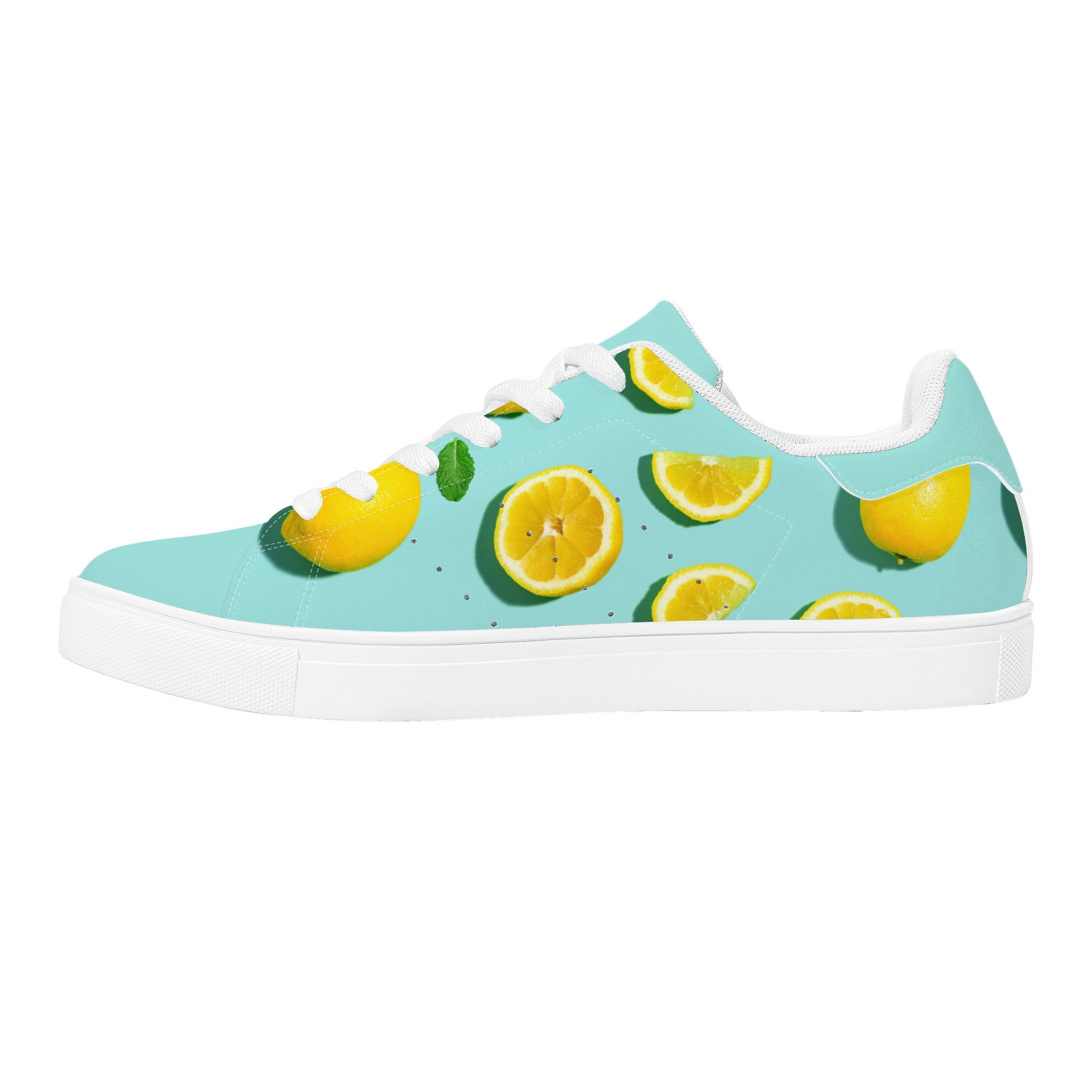 Collectable Lemon Shoes | Fruit Themed Customized Sneakers | Shoe Zero