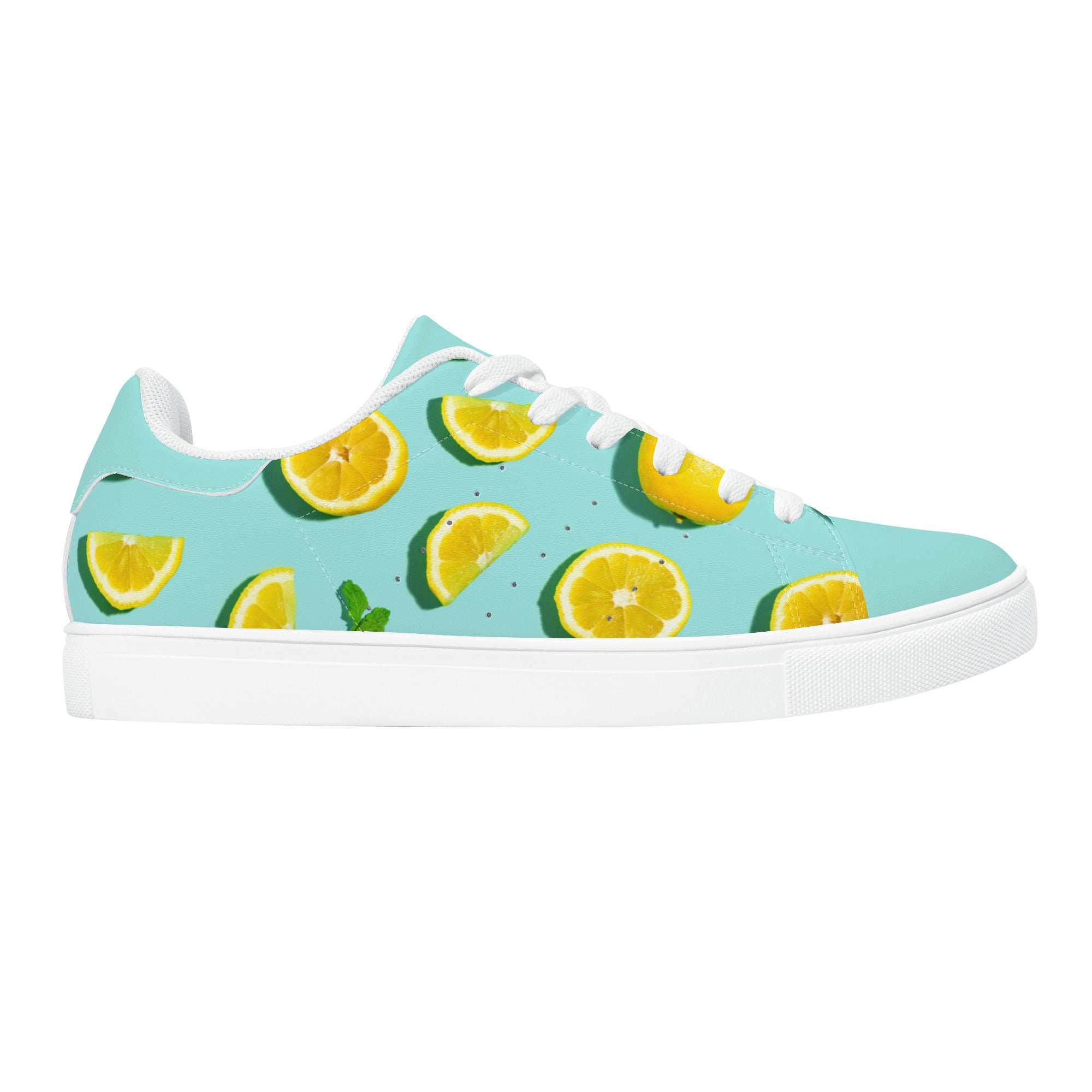 Collectable Lemon Shoes | Fruit Themed Customized Sneakers | Shoe Zero