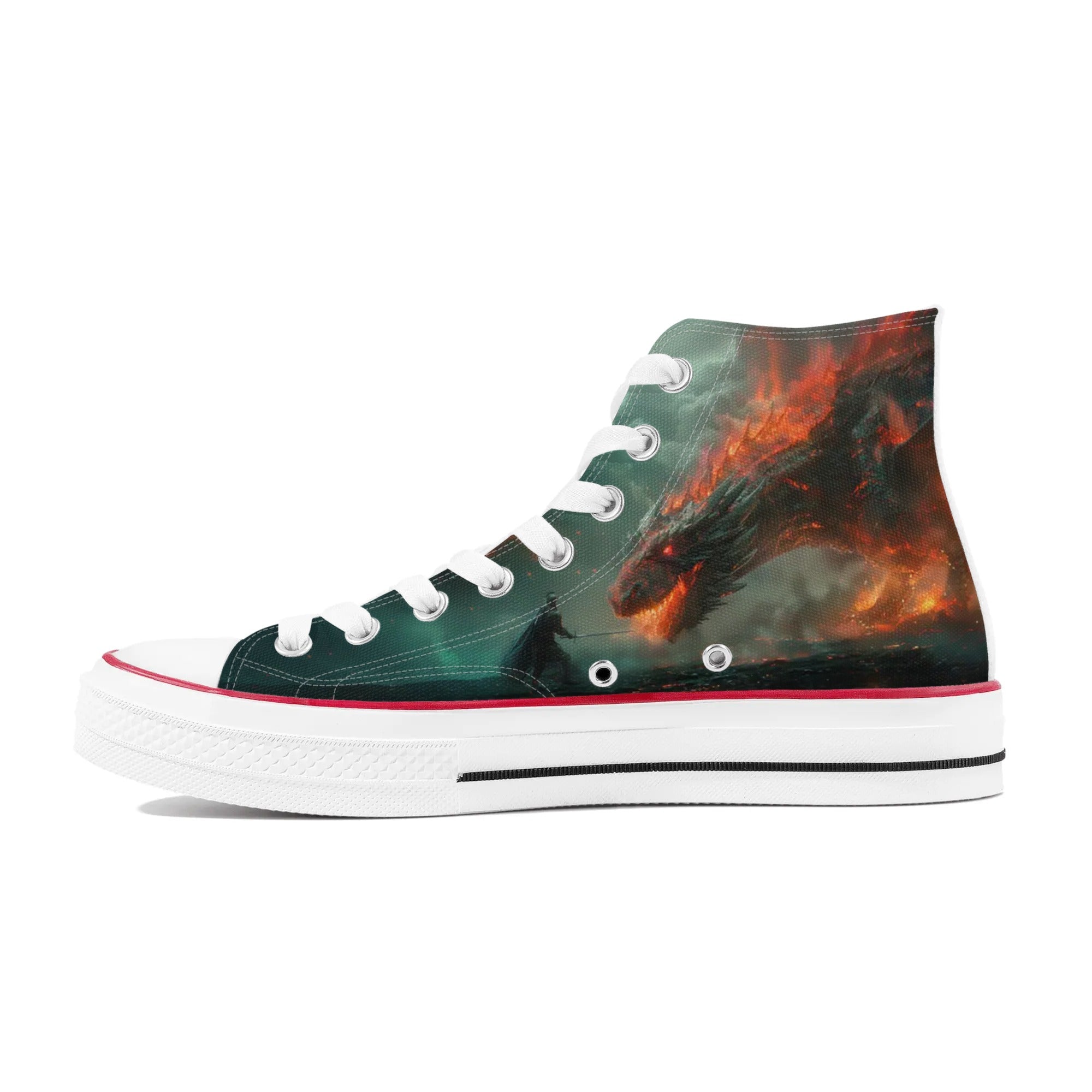 Phils Dragon Custom High Top Shoes | Shoe Zero