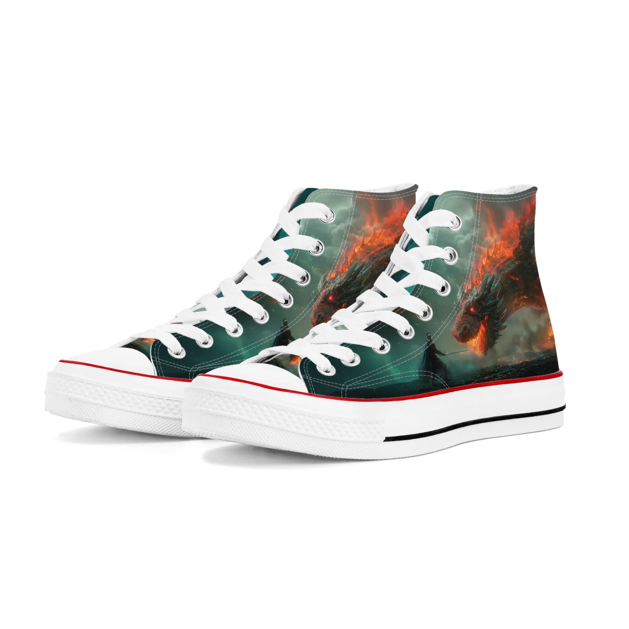 Phils Dragon Custom High Top Shoes | Shoe Zero