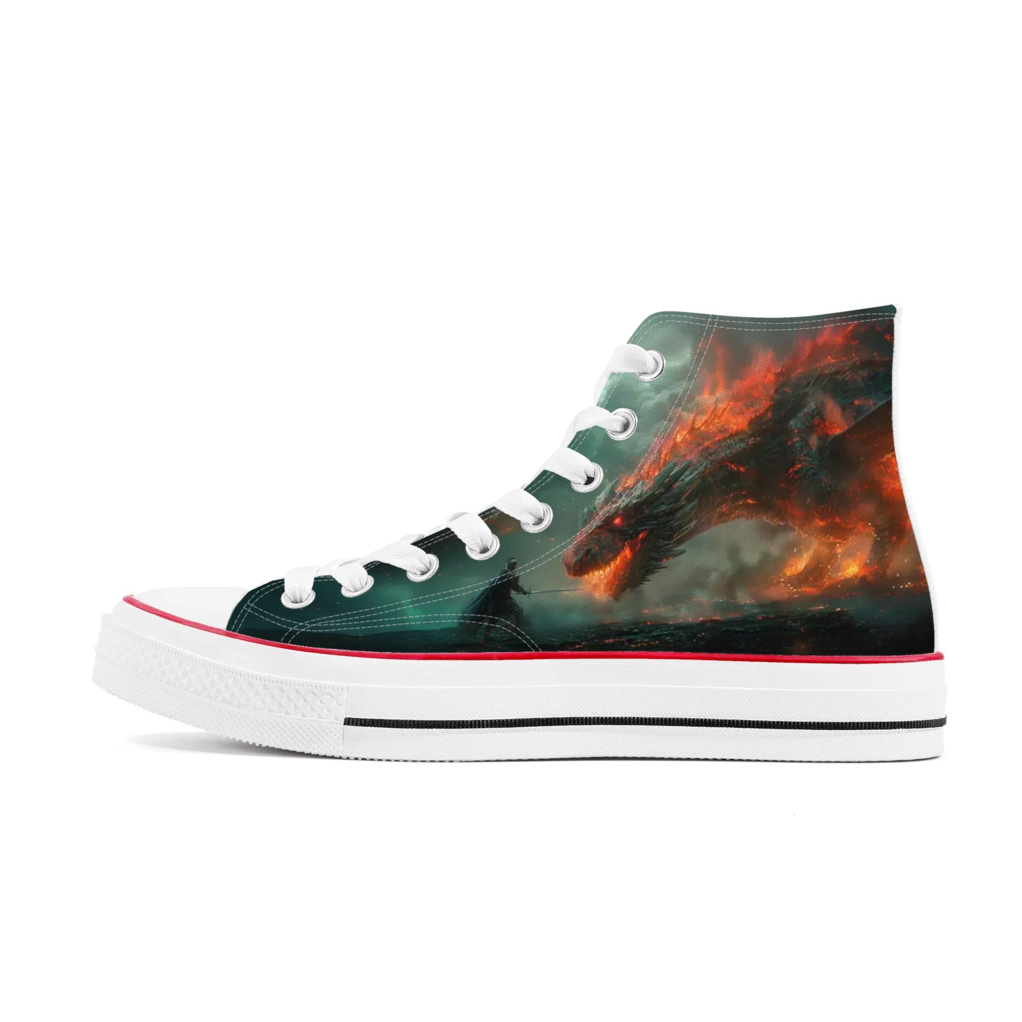 Phils Dragon Custom High Top Shoes | Shoe Zero