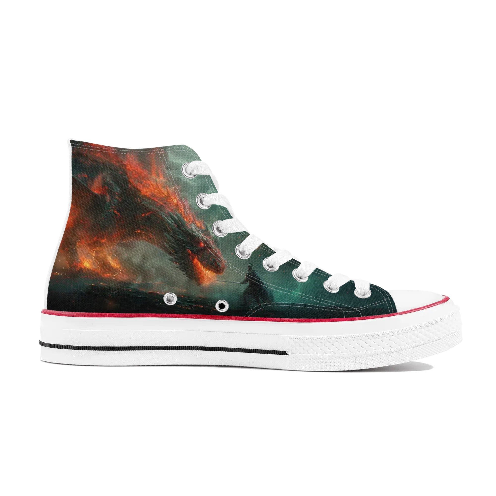 Phils Dragon Custom High Top Shoes | Shoe Zero