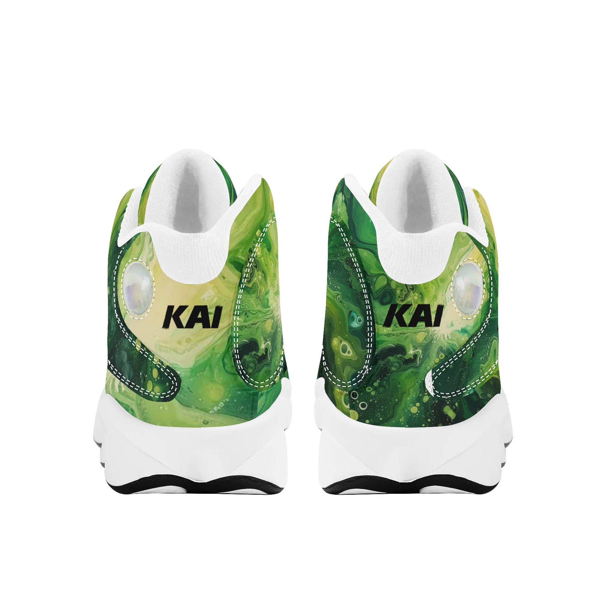 Green Plasma | Customized Basketball Shoes | Shoe Zero