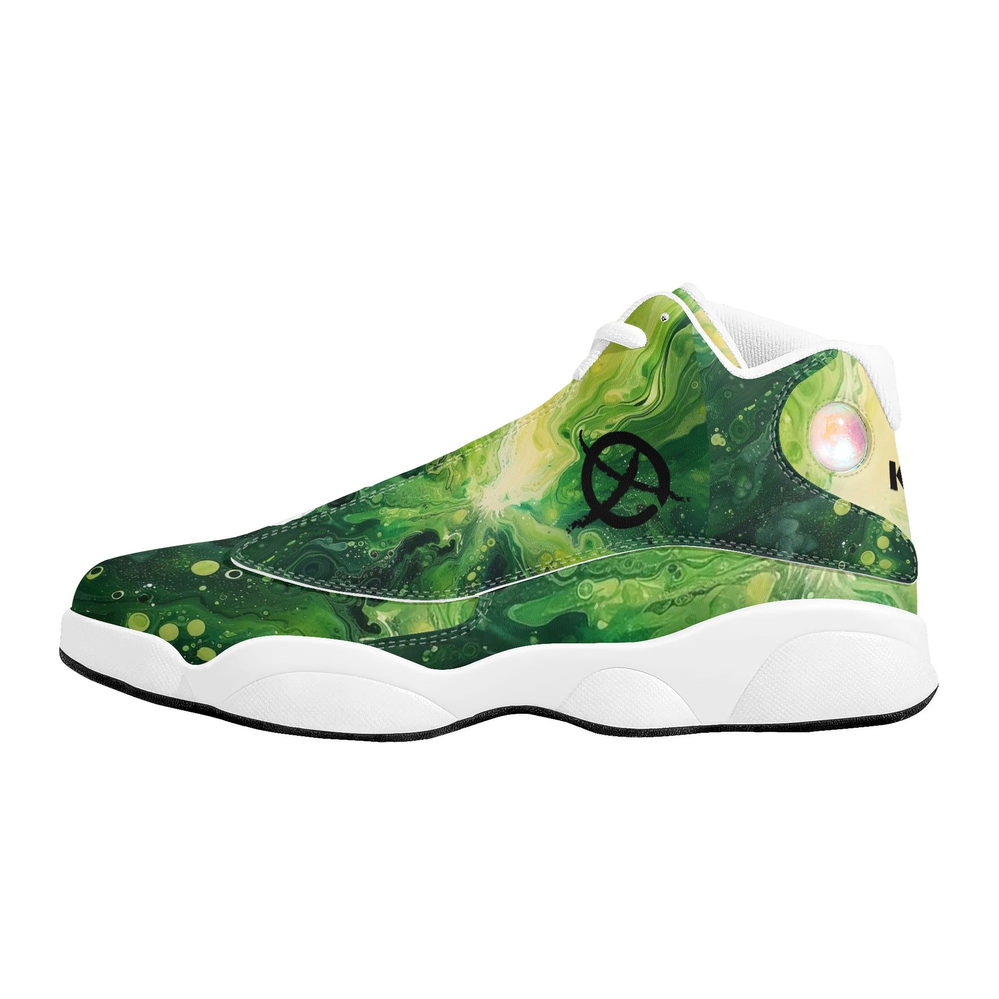 Green Plasma | Customized Basketball Shoes | Shoe Zero