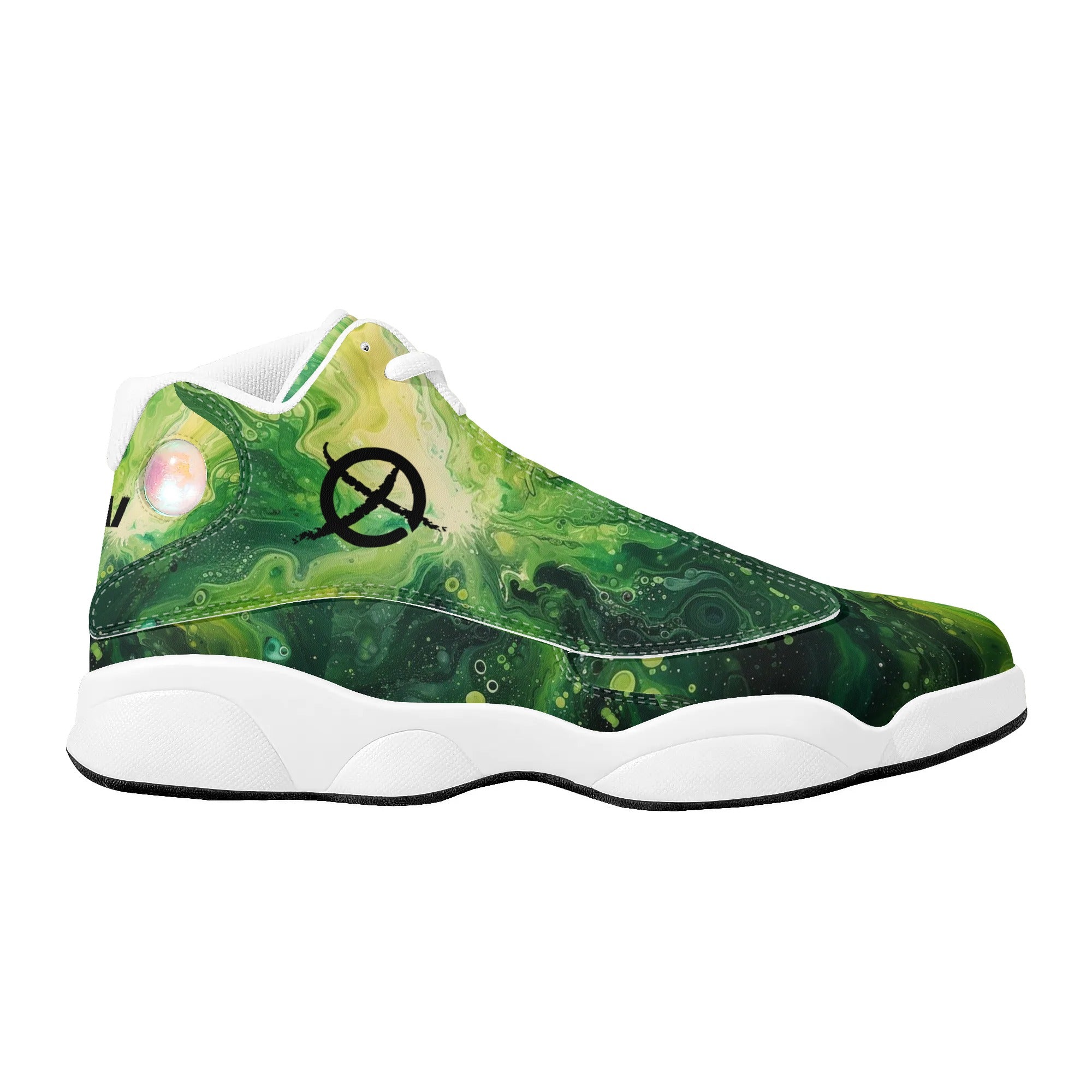 Green Plasma | Customized Basketball Shoes | Shoe Zero