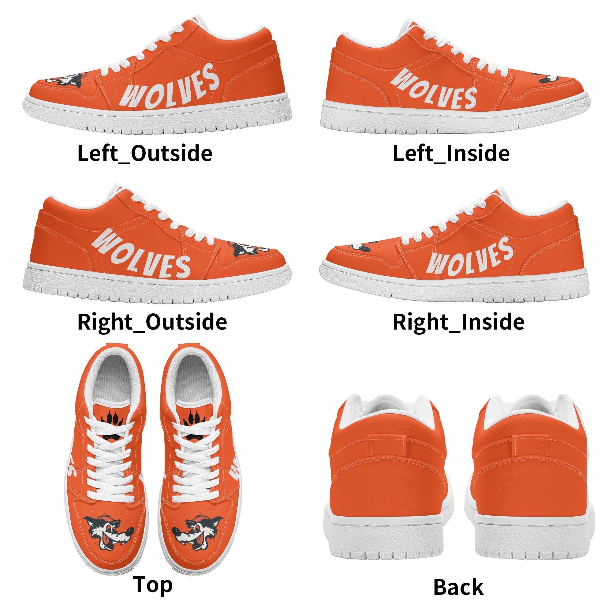 Wolves | Customized Sneakers | Shoe Zero