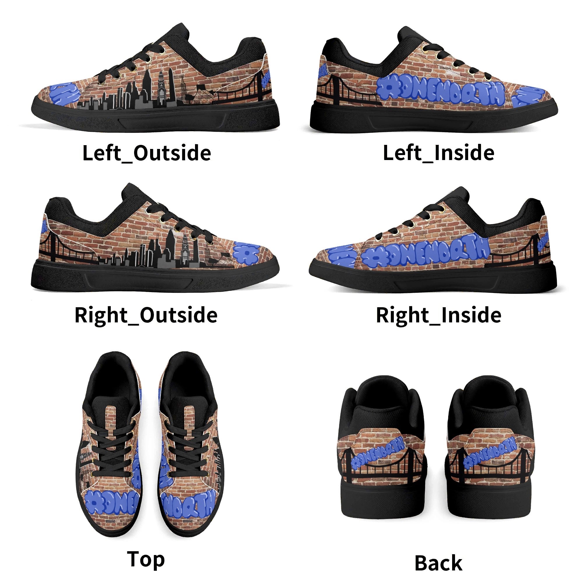 PGPs Graffiti Art Custom Shoe| Shoe Zeros Branded Business Shoes