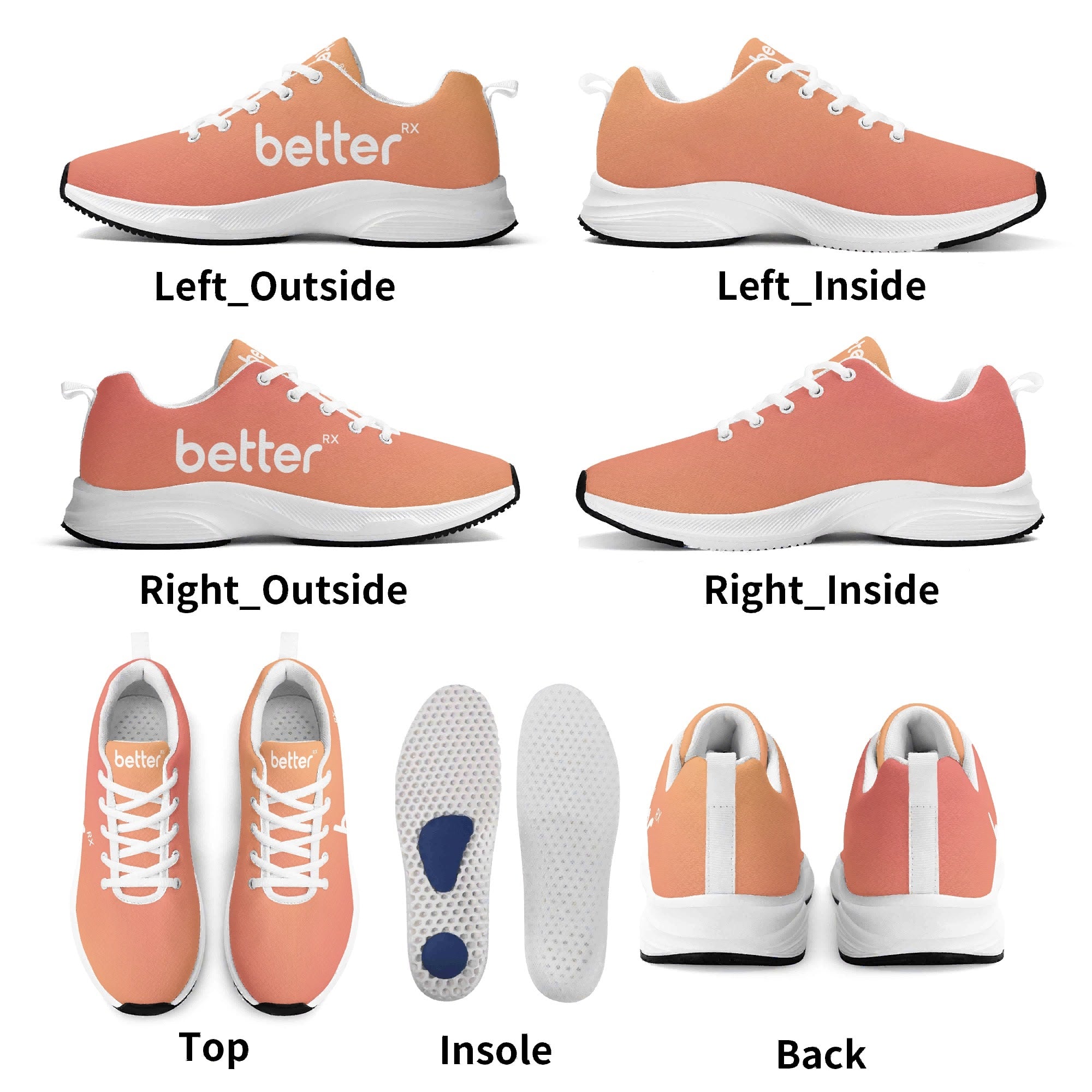 Better RX Running Shoe V3 | Shoe Zeros Branded Business Shoes