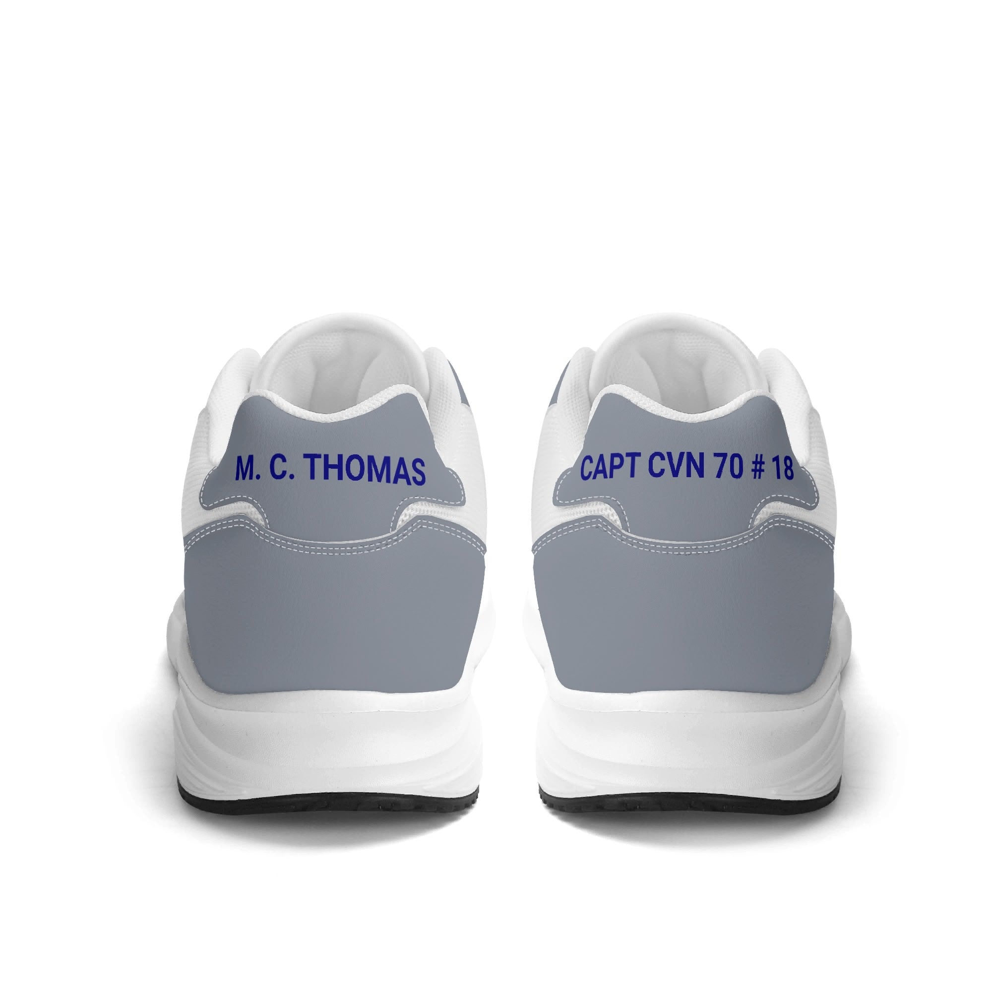 Haze Gray Navy Edition Customized Shoes | Shoe Zero