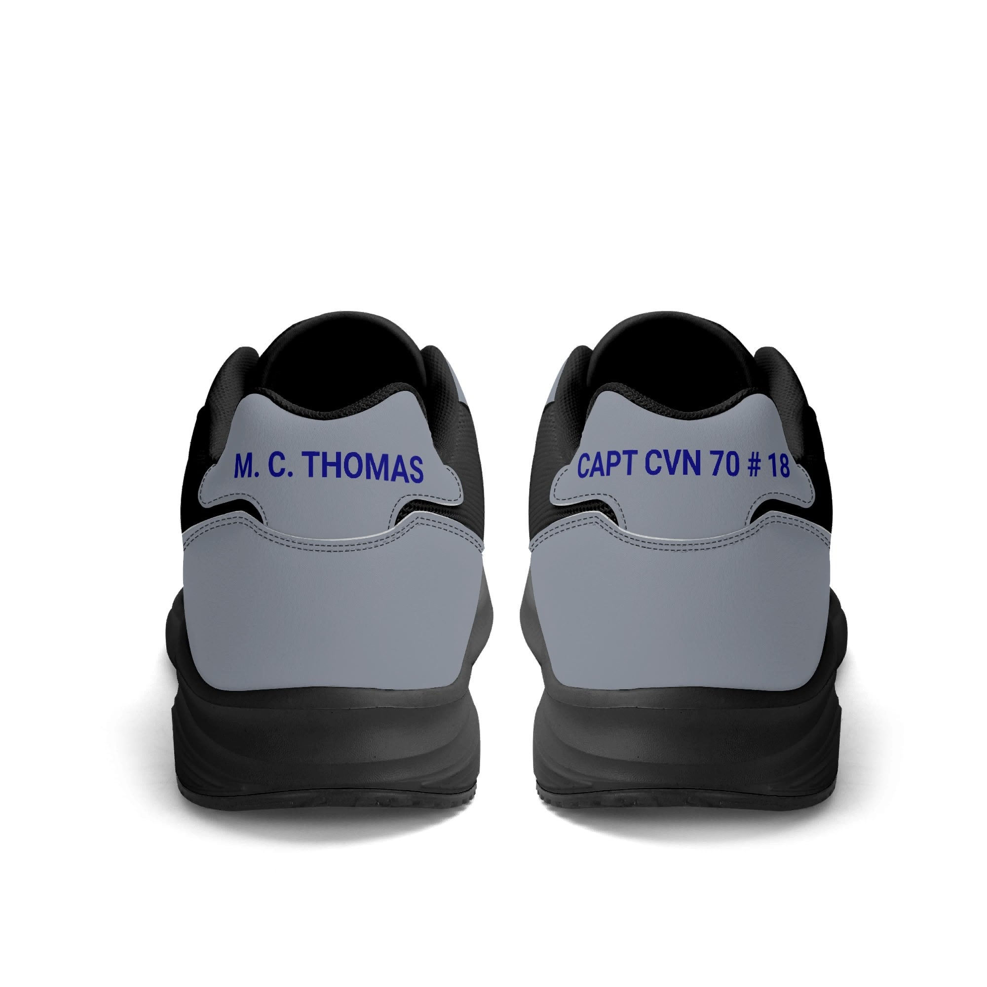 Haze Gray Navy Edition Customized Shoes | Shoe Zero