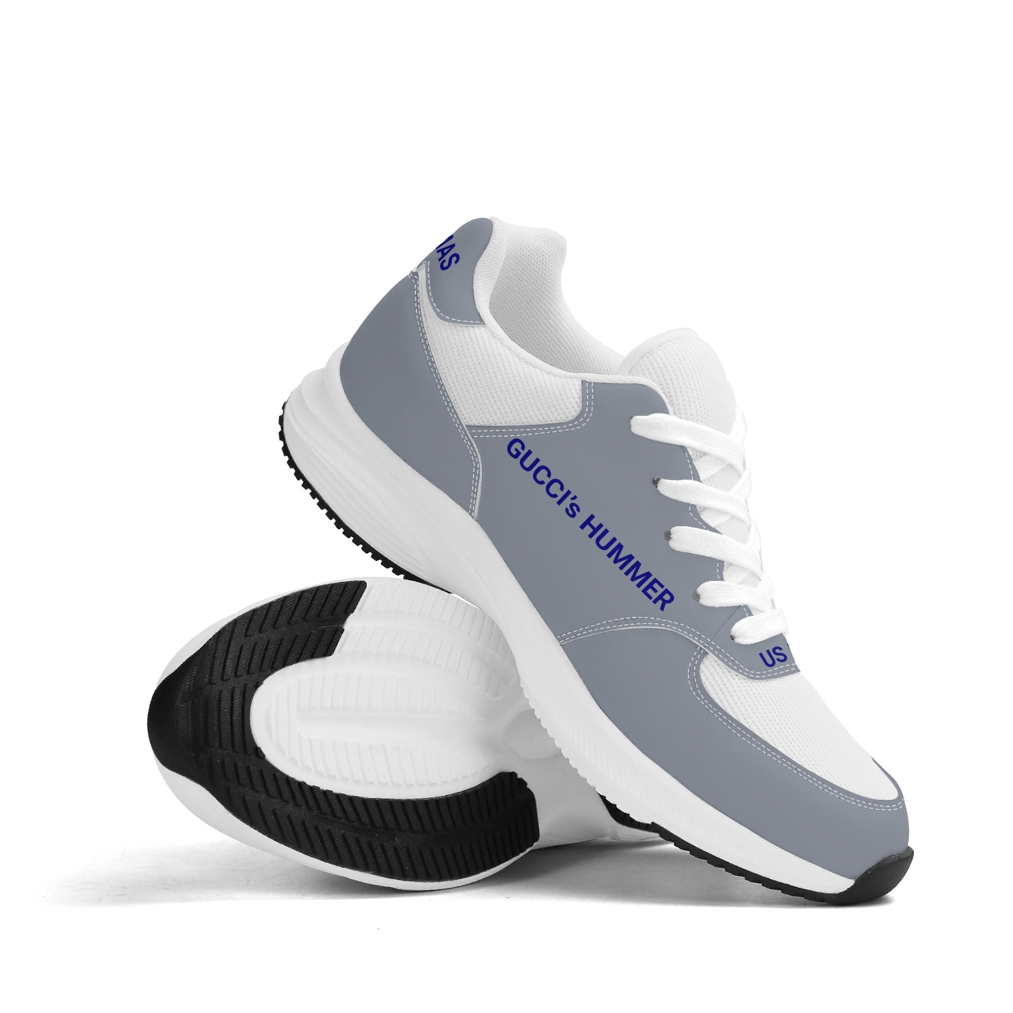 Haze Gray Navy Edition Customized Shoes | Shoe Zero