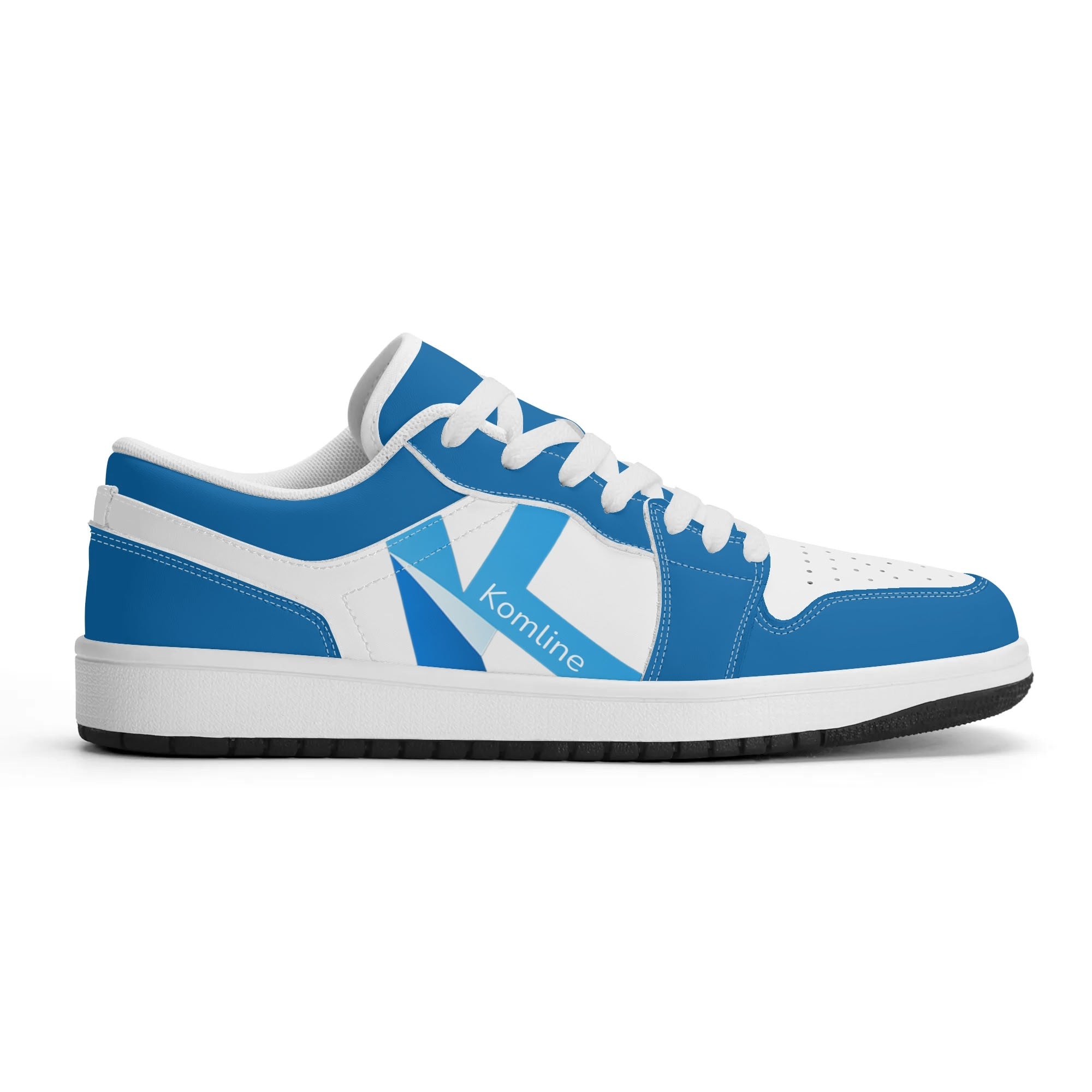 Premium PU Leather Low Top Sneakers-V2
