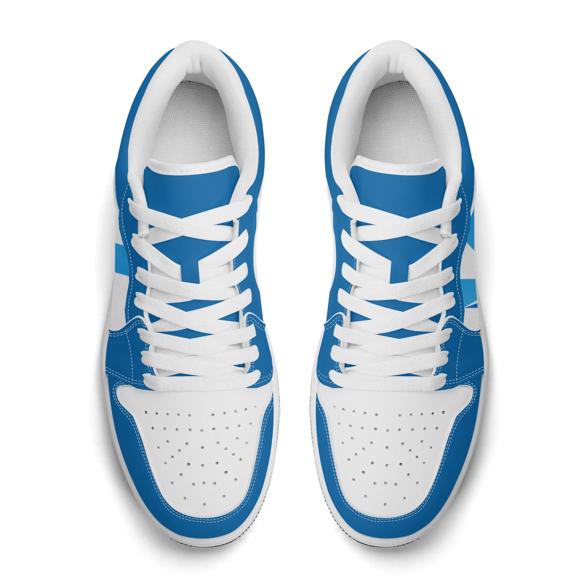 Premium PU Leather Low Top Sneakers-V2