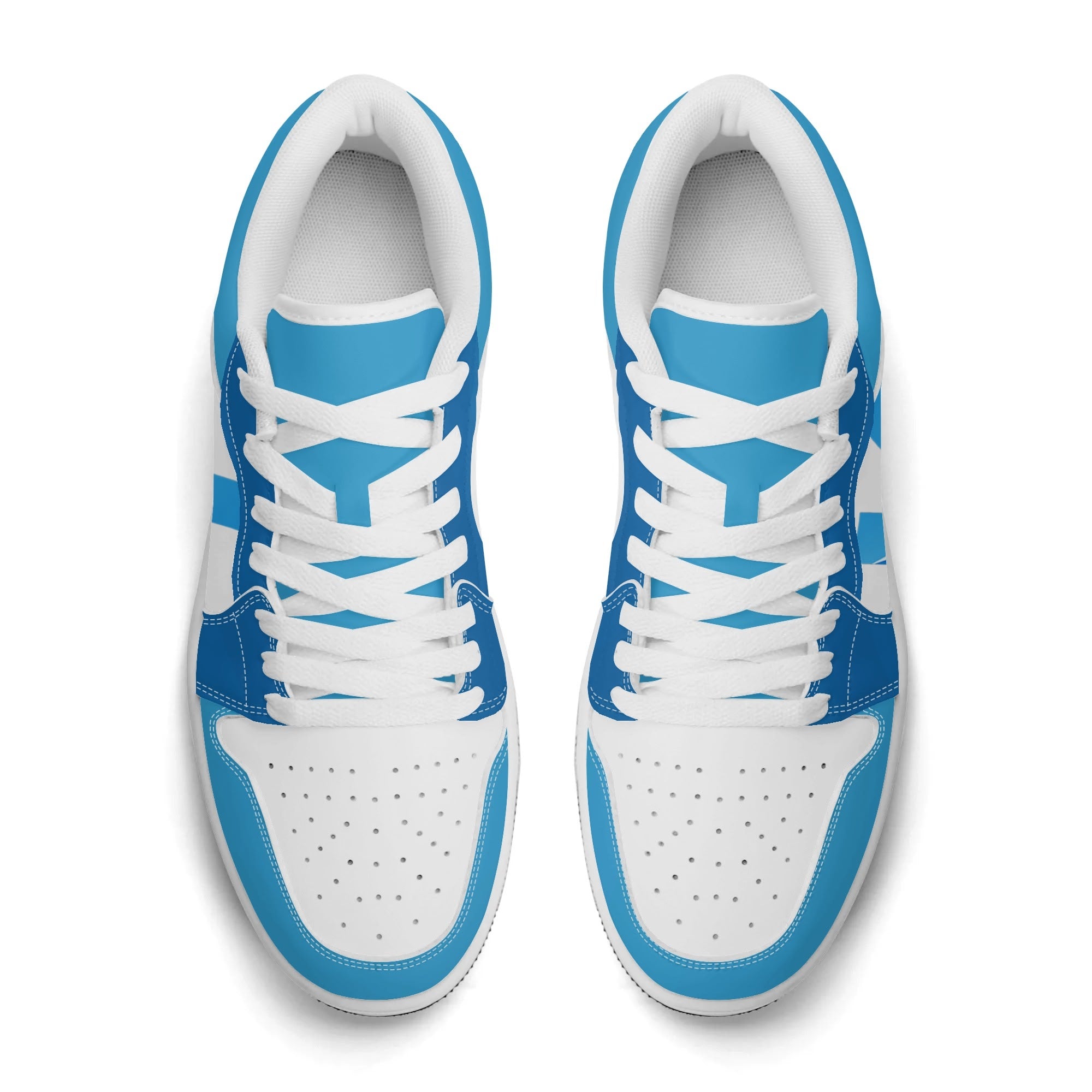 Premium PU Leather Low Top Sneakers-V2