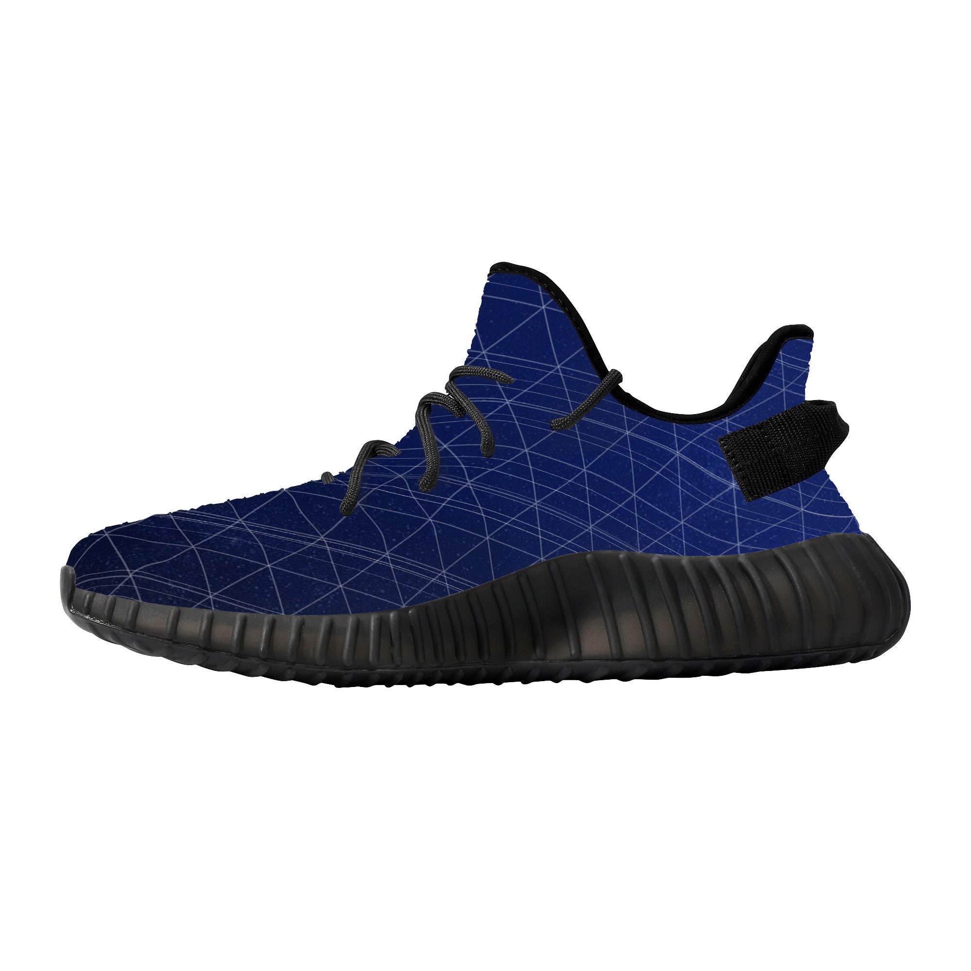 Dillon C Customized Breathable Mesh Knit Sneaker - Black - Shoe Zero