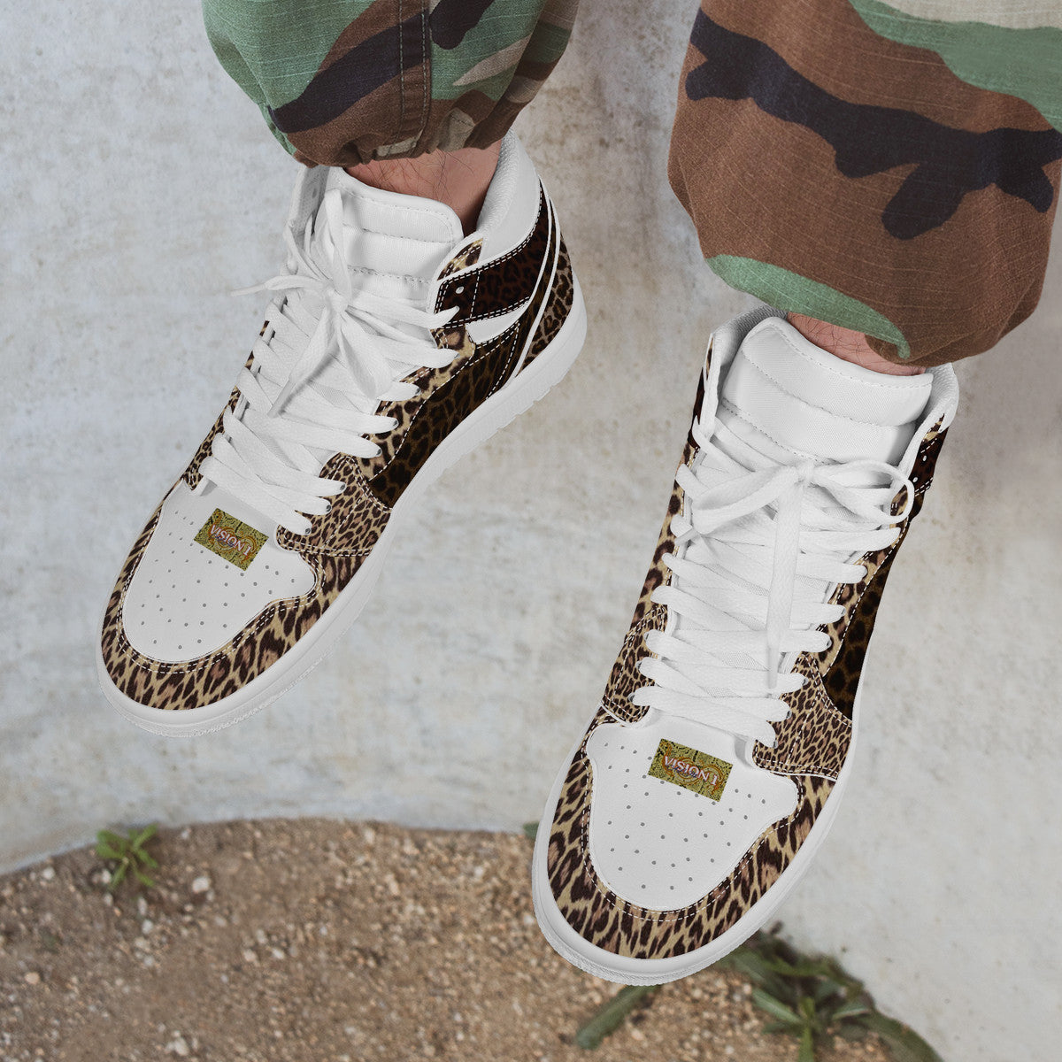 Majestic Black and Gold Print | High Top Customized | Shoe Zero