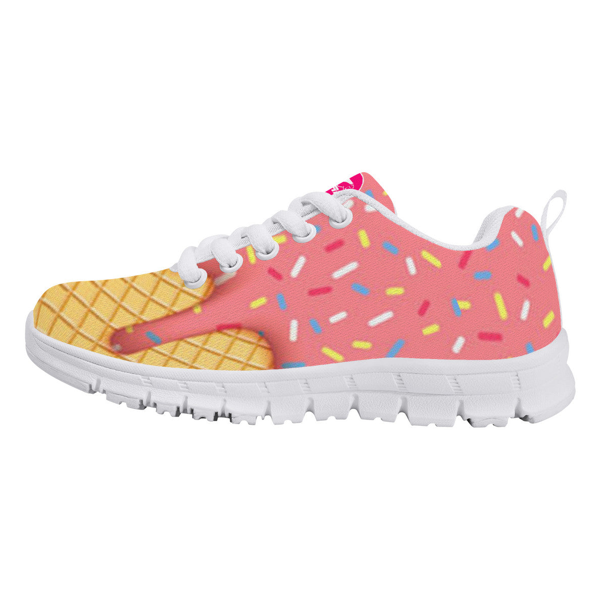 Kids Strawberry w/ Sprinkles Sneakers | Shoe Zero