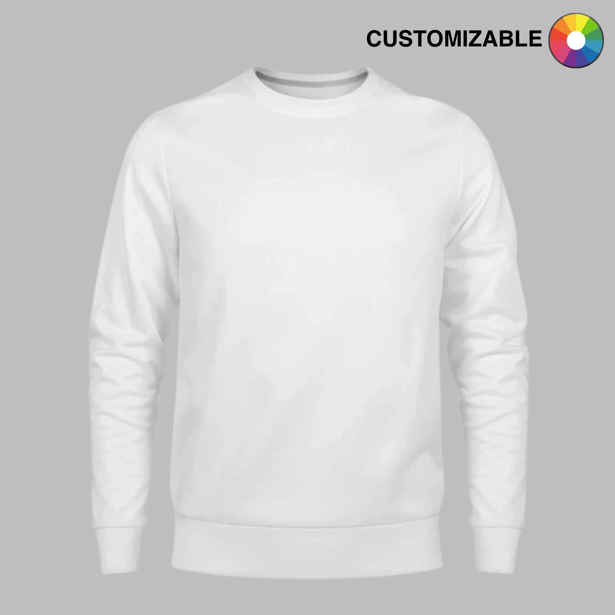 All-Over Printed Crewneck Sweatshirt