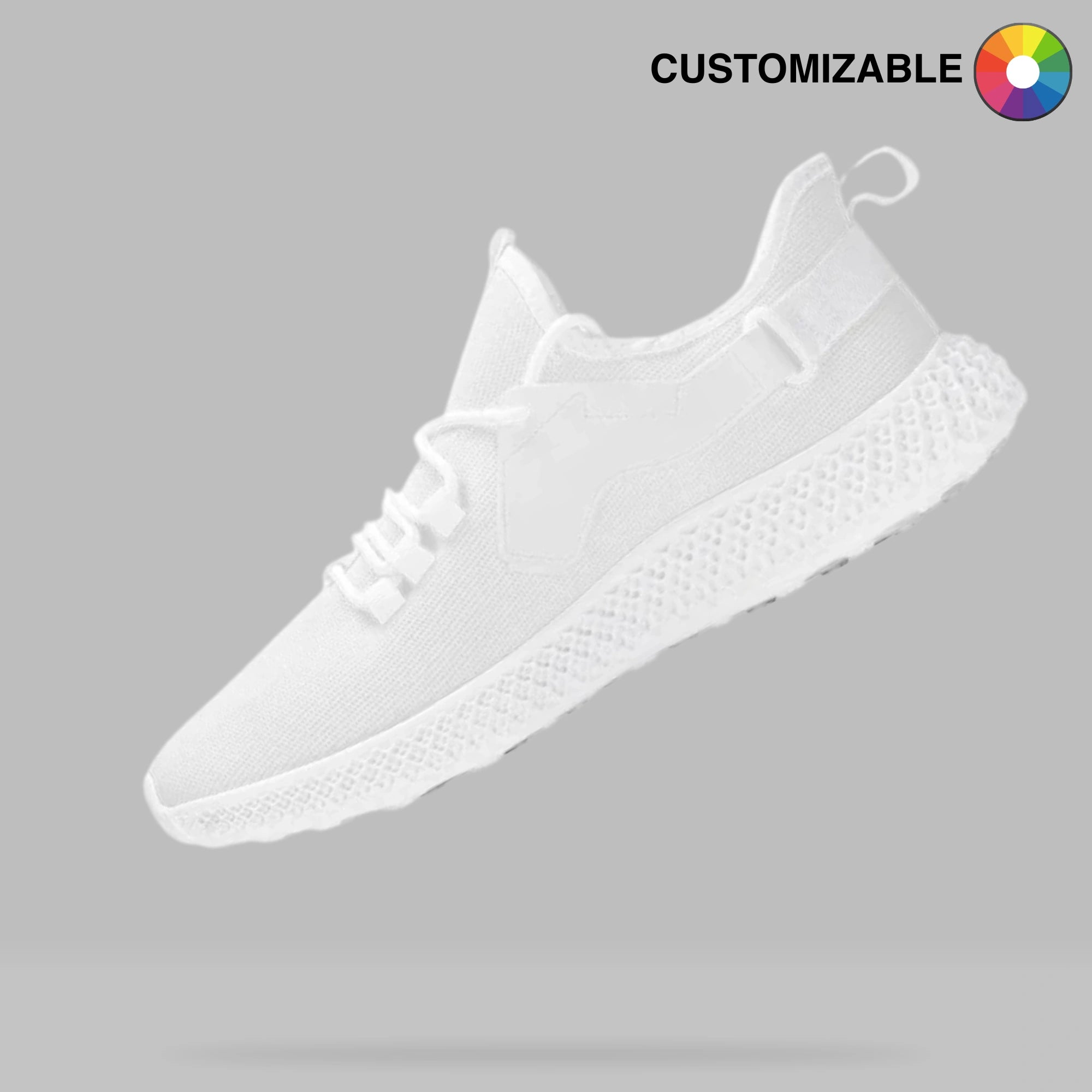 Customizable New Arrival Mesh Knit Shoes