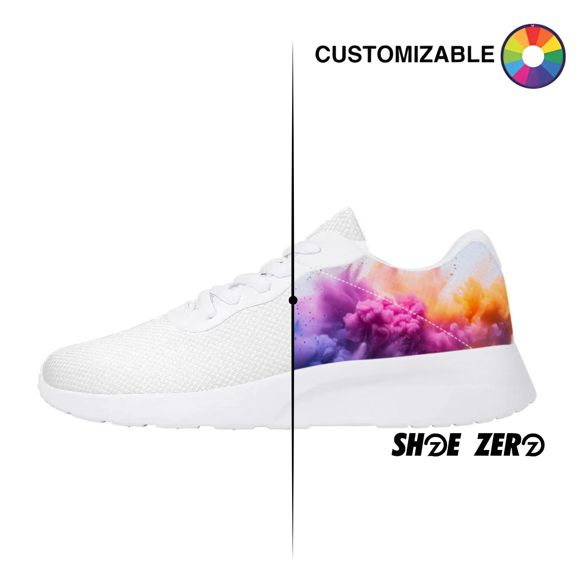 Customizable Air Mesh Zero White Design your own