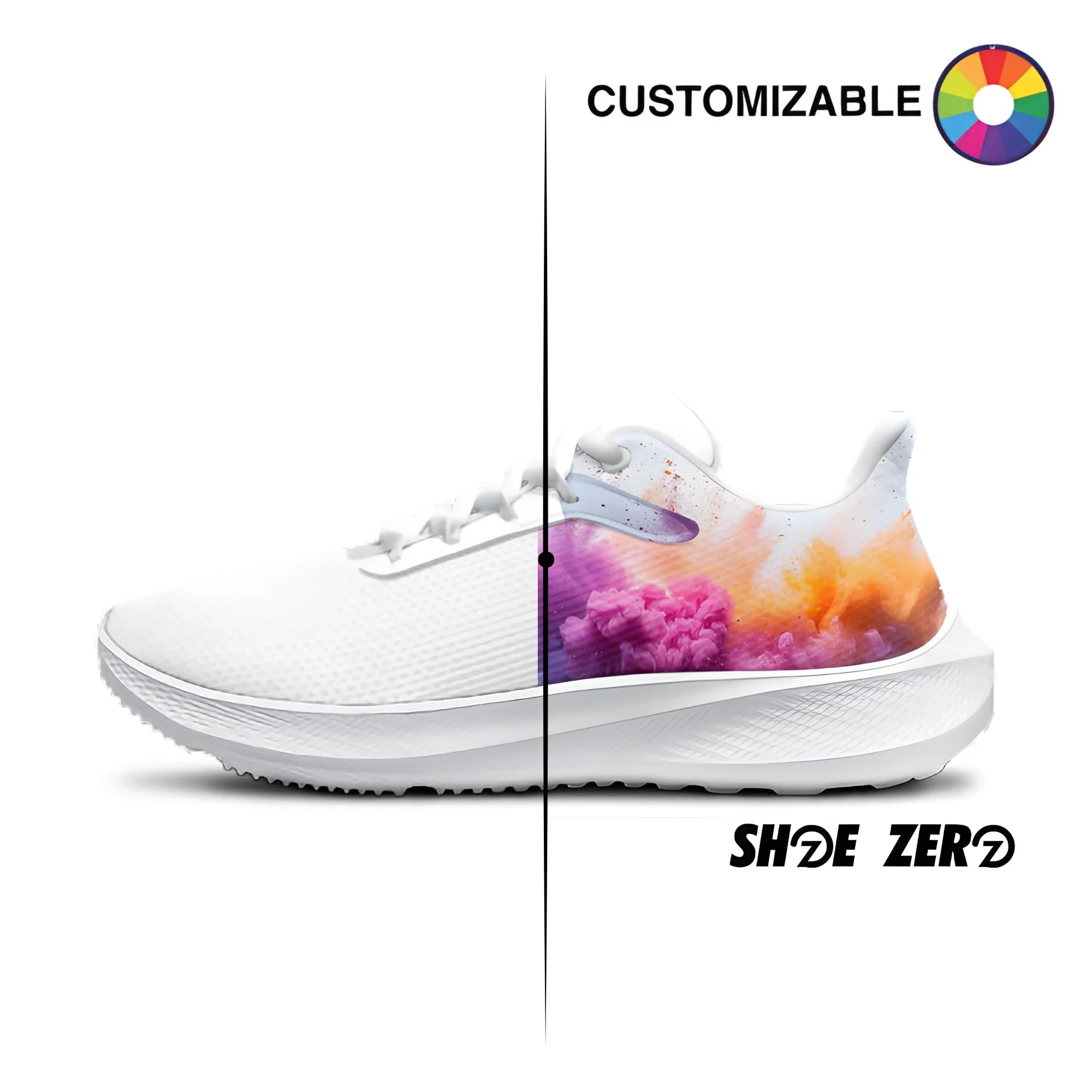 Customizable Lace Up Running Shoes NonSlip Grip for Nurses