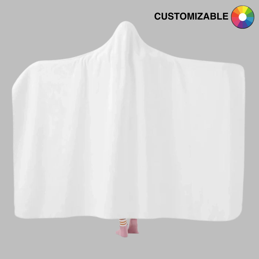 cloak zero blanket hoodie back spread