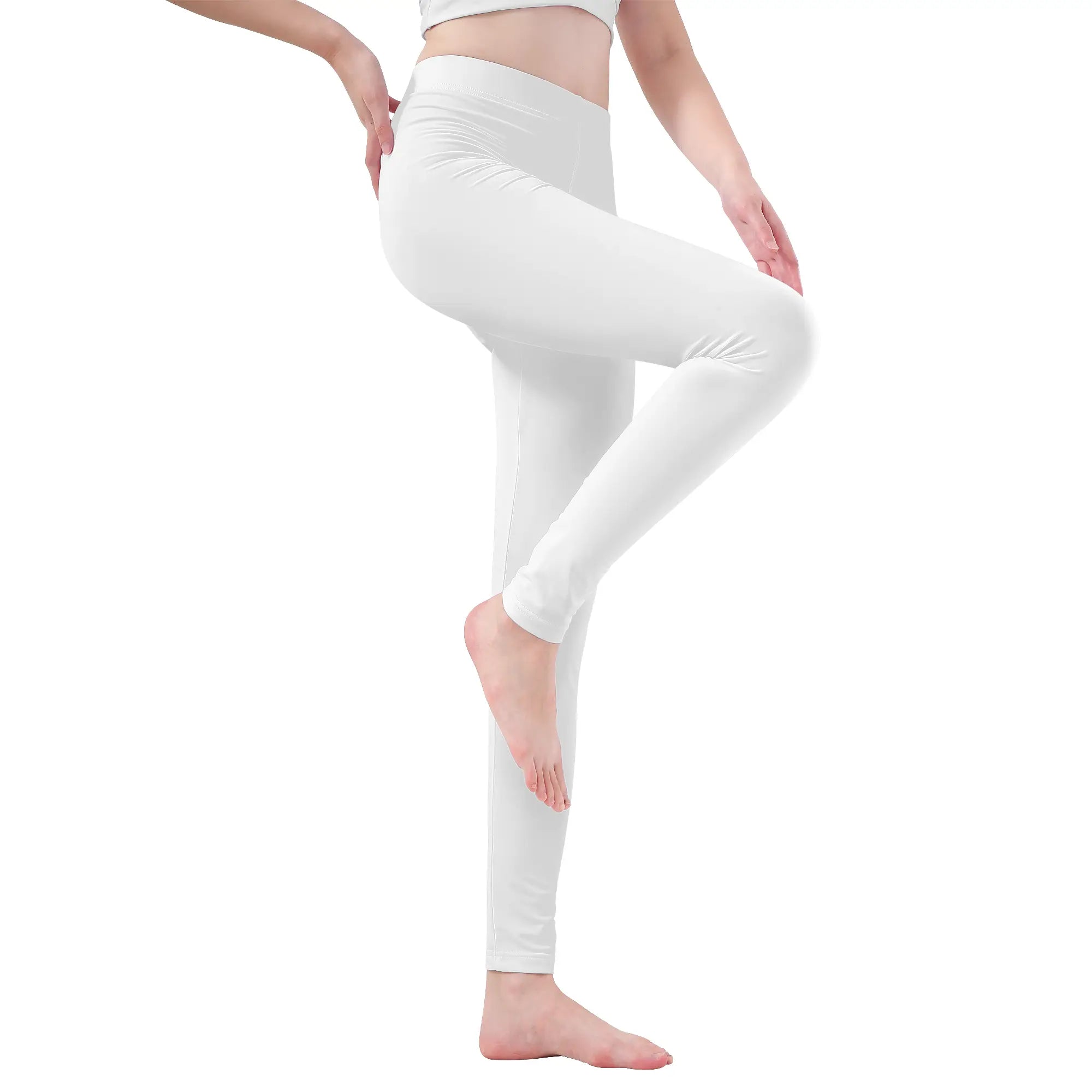 Customizable Leggings | All-Over Print Yoga Leggings by Shoe Zero - Shoe Zero