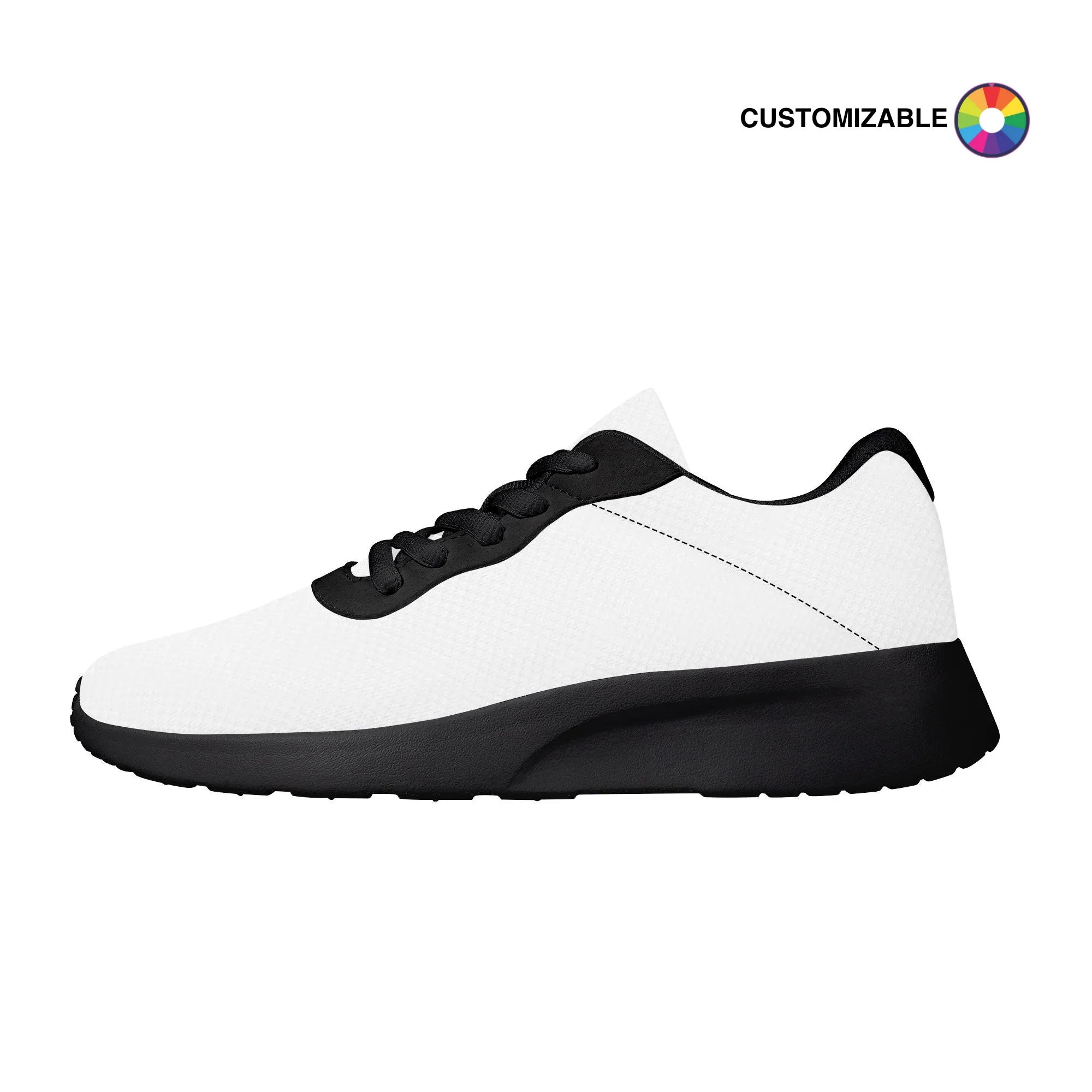 Customizable Air Mesh Zero - Black | Design your own | Shoe Zero