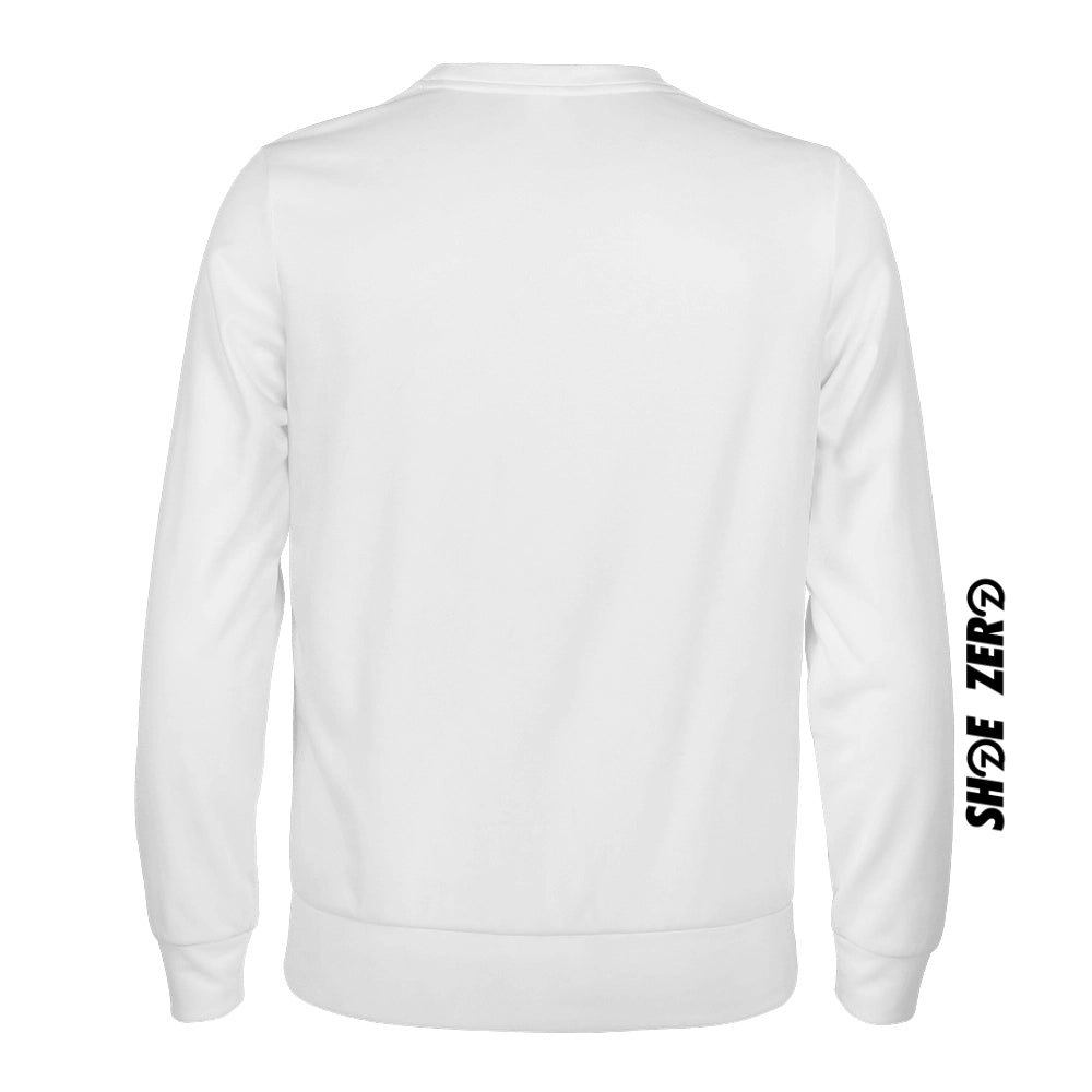 Customizable All Over Print Crew Neck Sweatshirt - Back part of the Sweatshirt