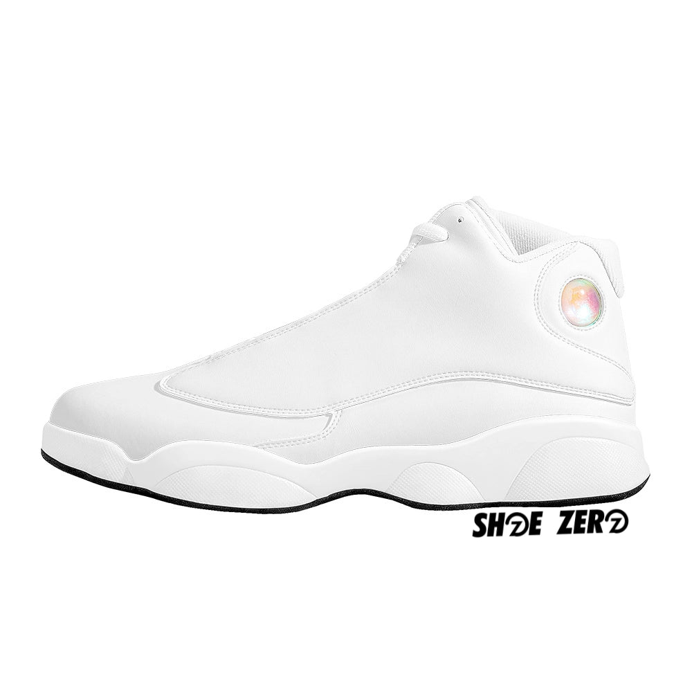 Customizable Basketball Shoes - Left Outside part of the shoe
