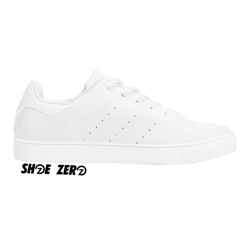 Customizable Breathable Leather Sneakers - Left Inside part of the shoe
