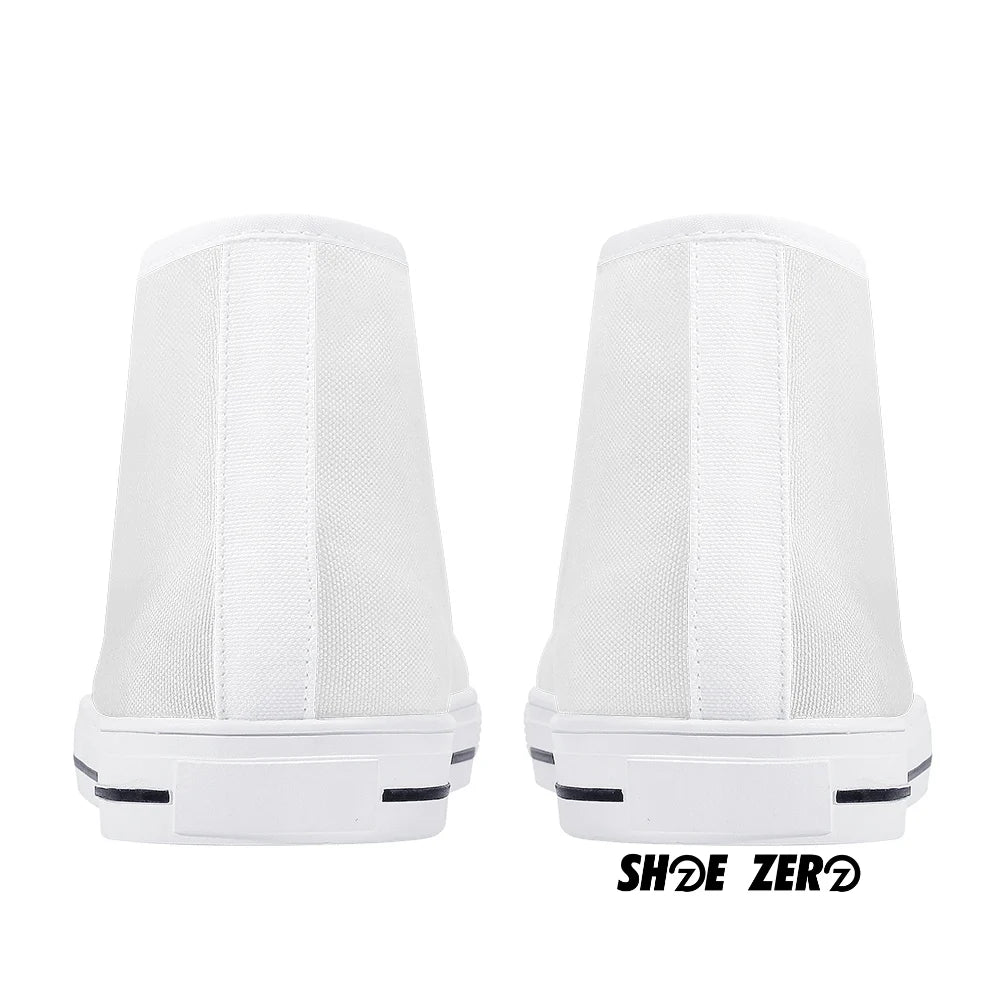Customizable Canvas Shoes - Back part of the shoe