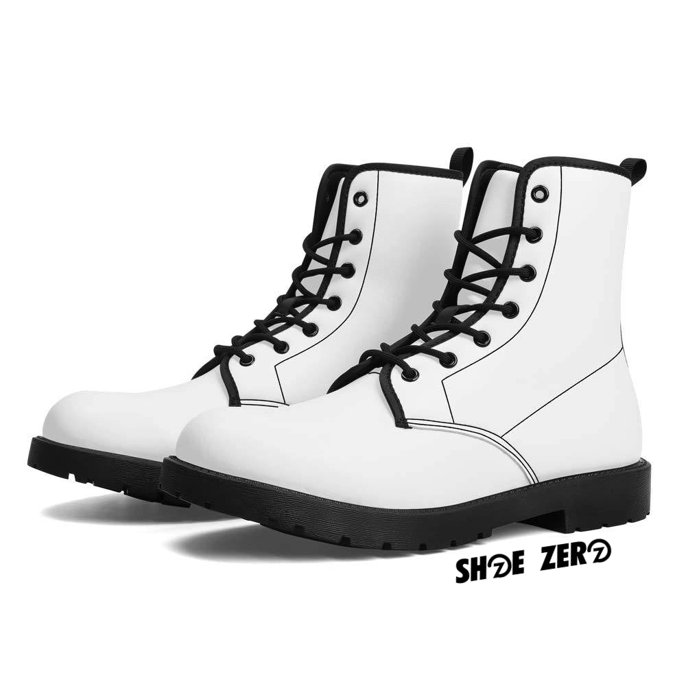 Customizable Leather Boots - Side part of the shoe