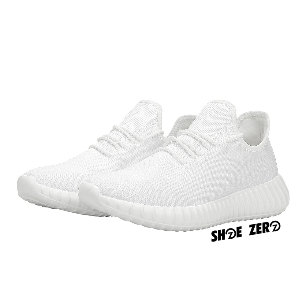 Customizable Mesh Knit Sneakers - Side part of the shoe