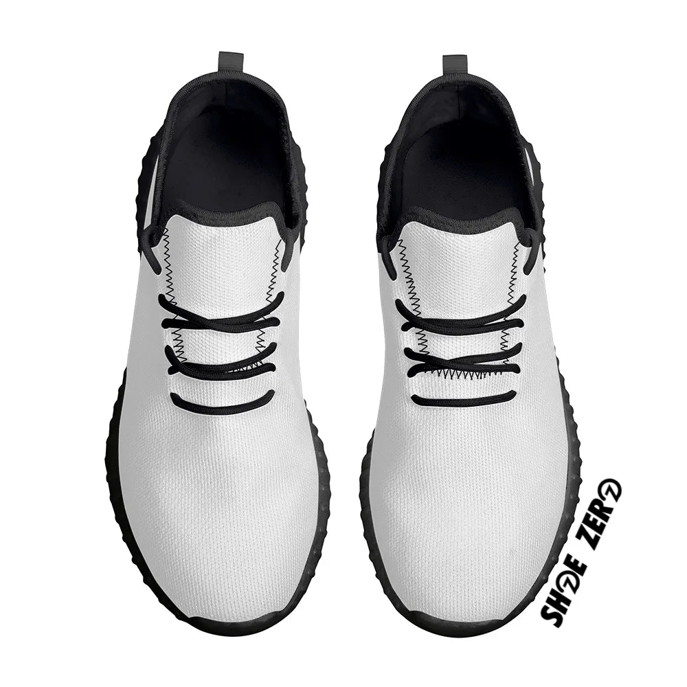 Customizable Mesh Knit Sneakers - Top part of the shoe