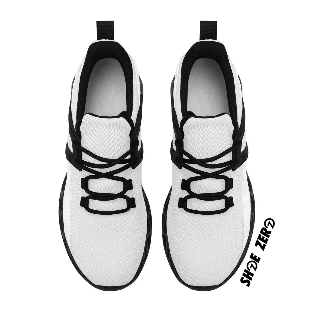 Customizable New Elastic Sport Sneakers - Top part of the shoe