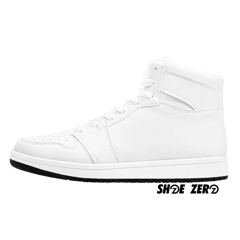 Customizable Premium Leather Sneakers - Left Outside part of the shoe